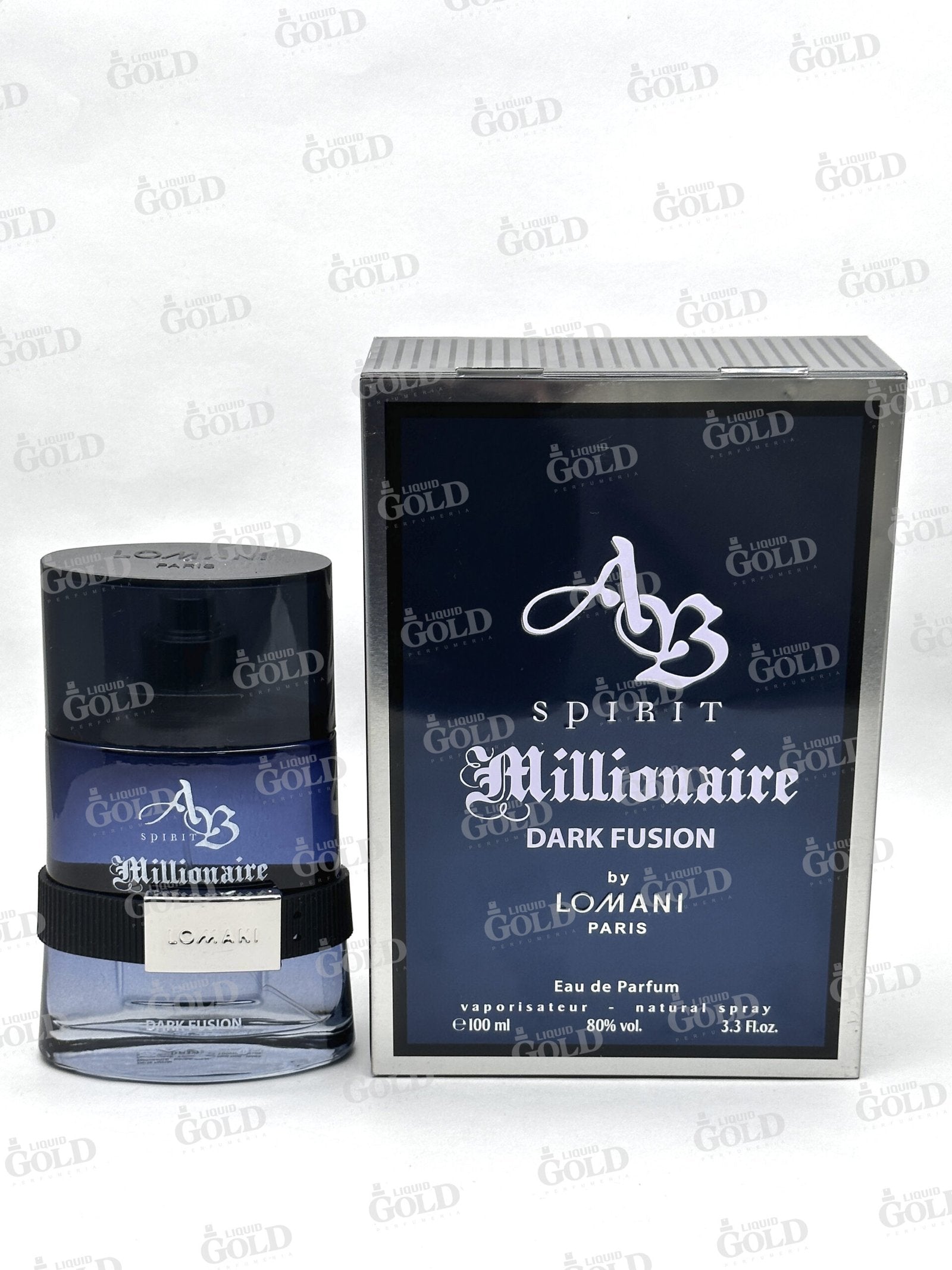 AB Spirit Millionaire Dark Fusion Lomani Edp - 100 ml - Hombre
