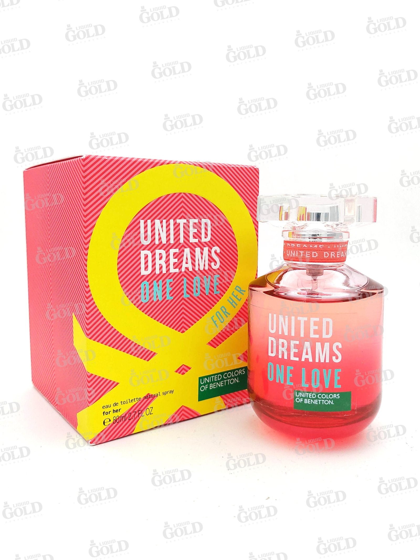 Benetton United Dreams One Love Edt Limited Edition - 80ml- Mujer