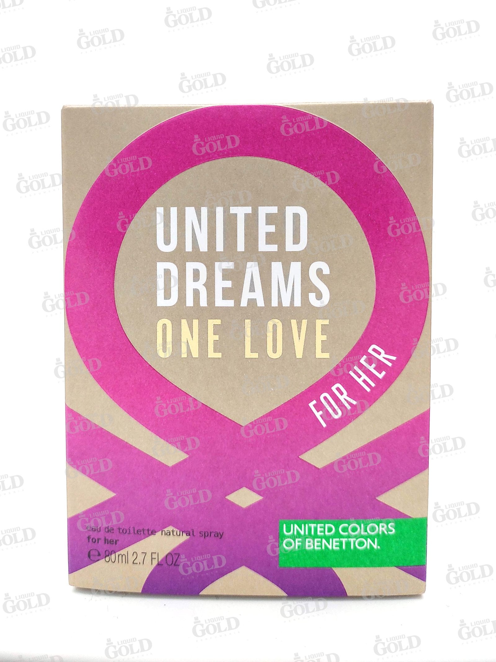 Benetton United Dreams One Love Edt - 80ml- Mujer