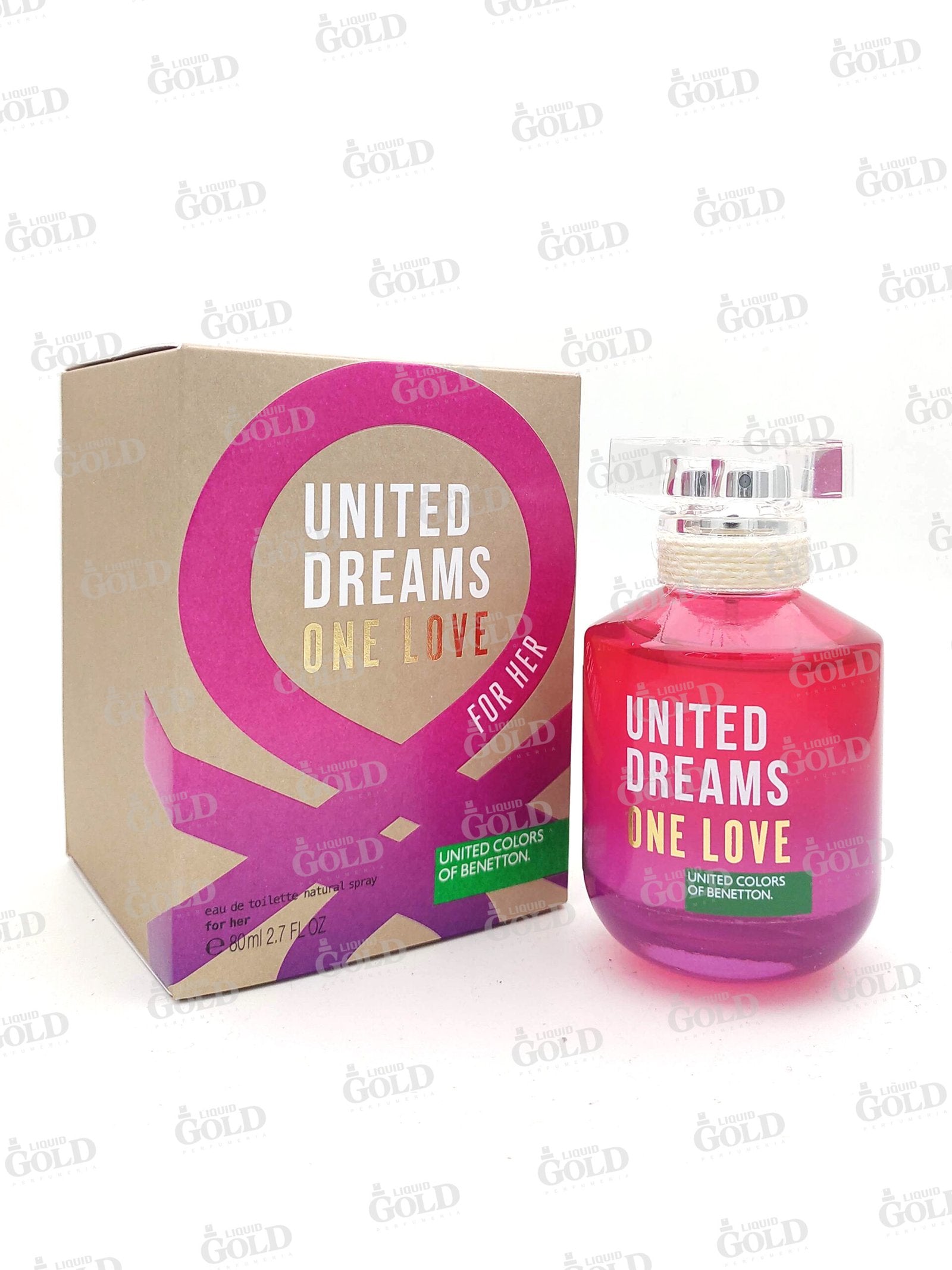 Benetton United Dreams One Love Edt - 80ml- Mujer