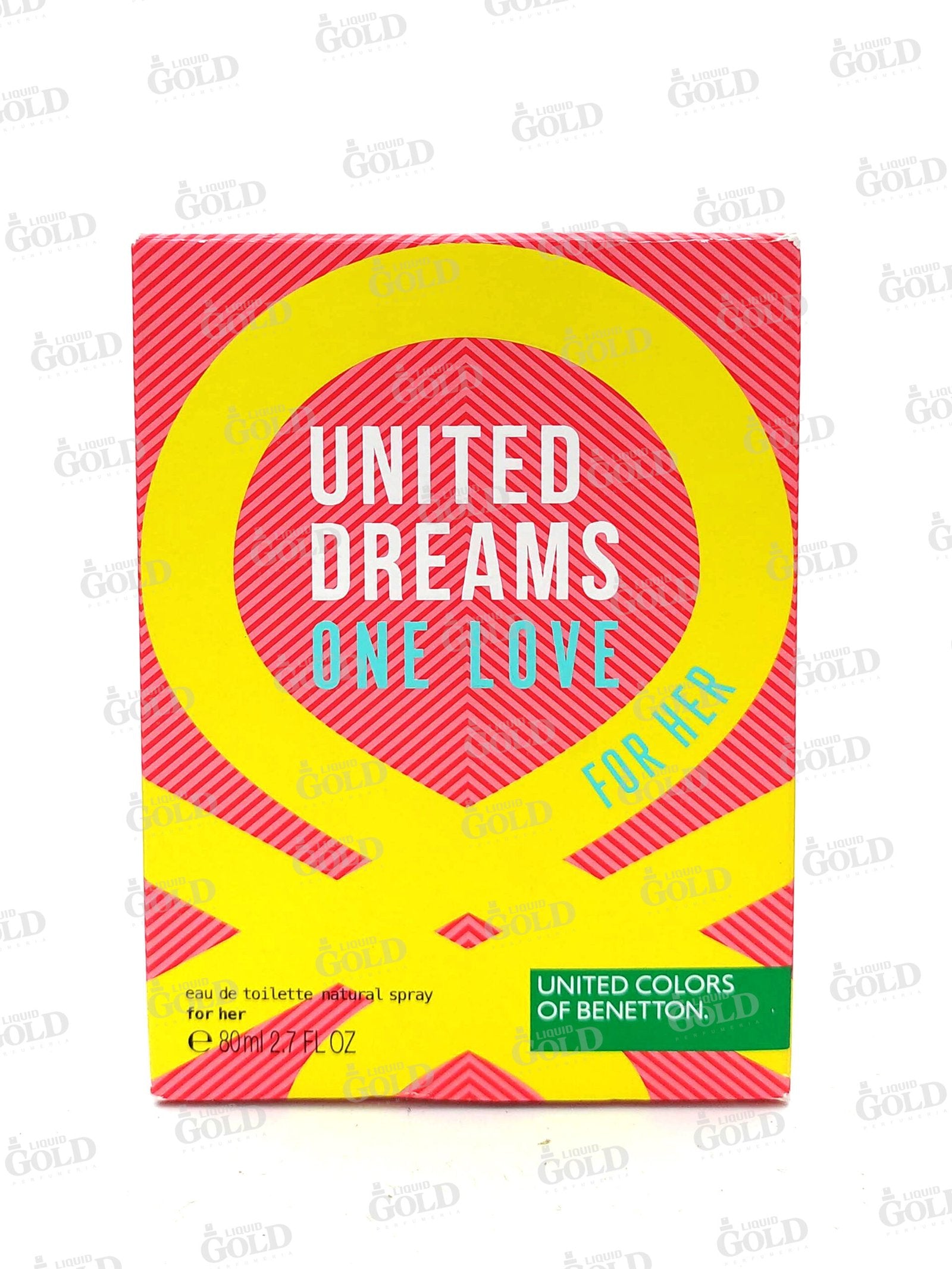 Benetton United Dreams One Love Edt Limited Edition - 80ml- Mujer