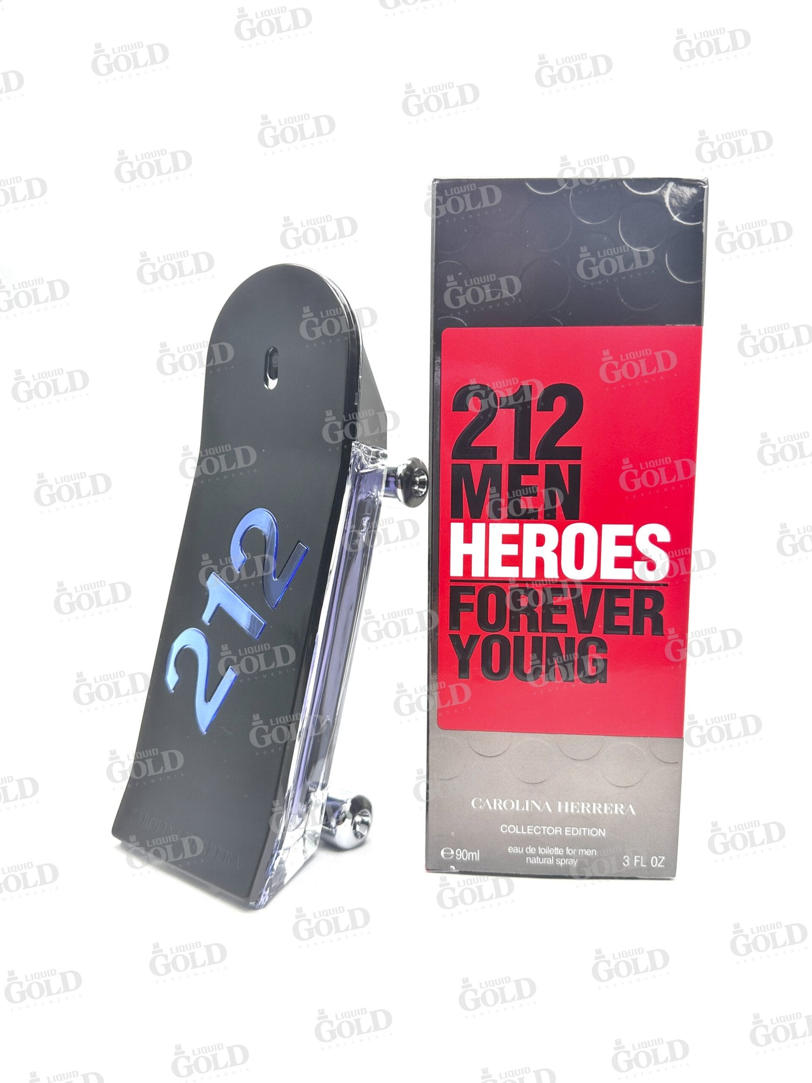 Carolina Herrera 212 Men Heroes Forever Young Edt - 90ml- Hombre