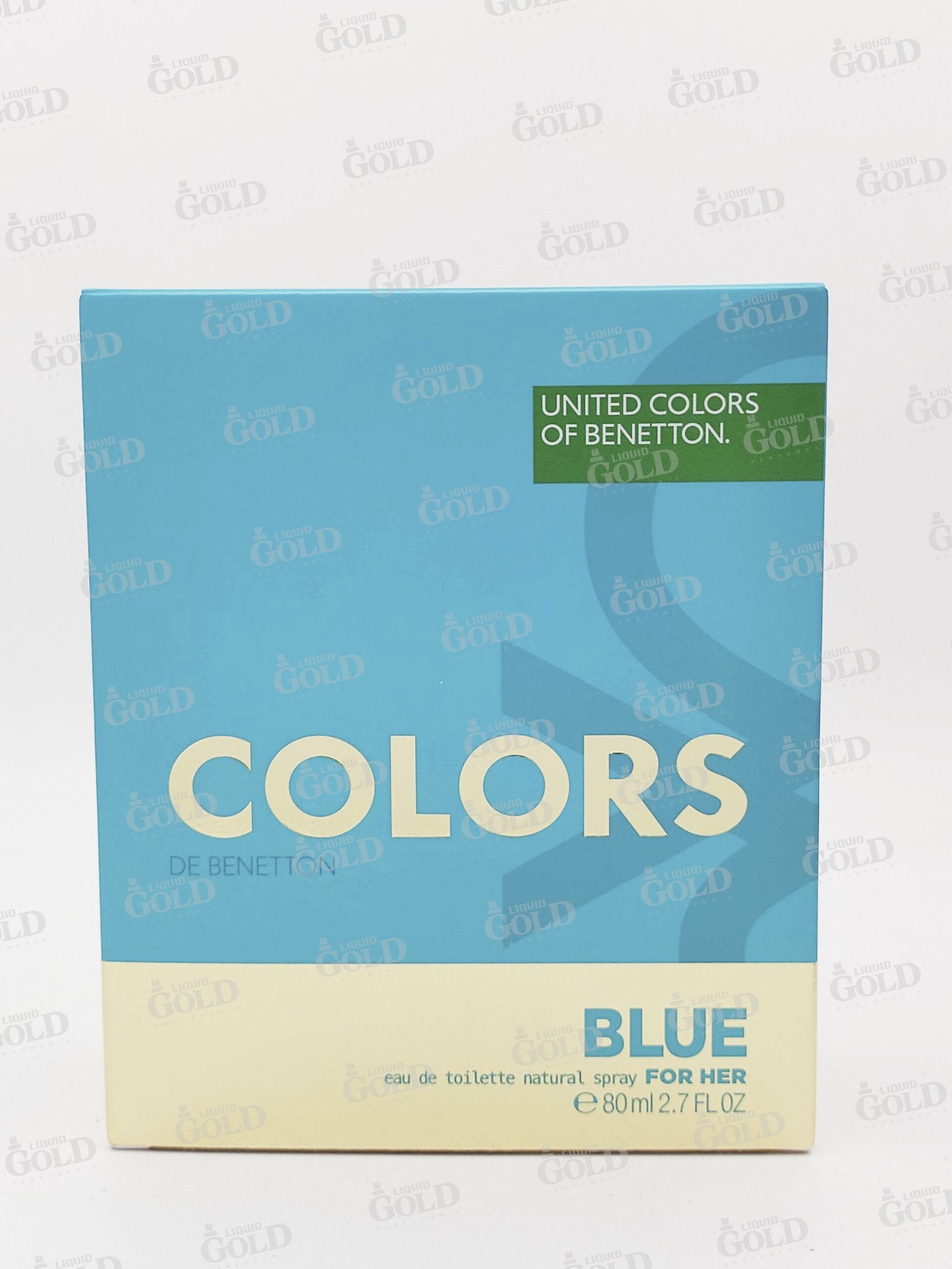 Colors De Benetton Blue For Her Edt - 80ml- Mujer