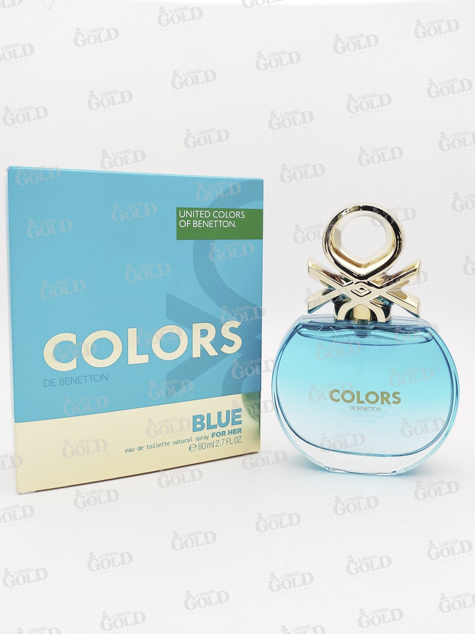 Colors De Benetton Blue For Her Edt - 80ml- Mujer