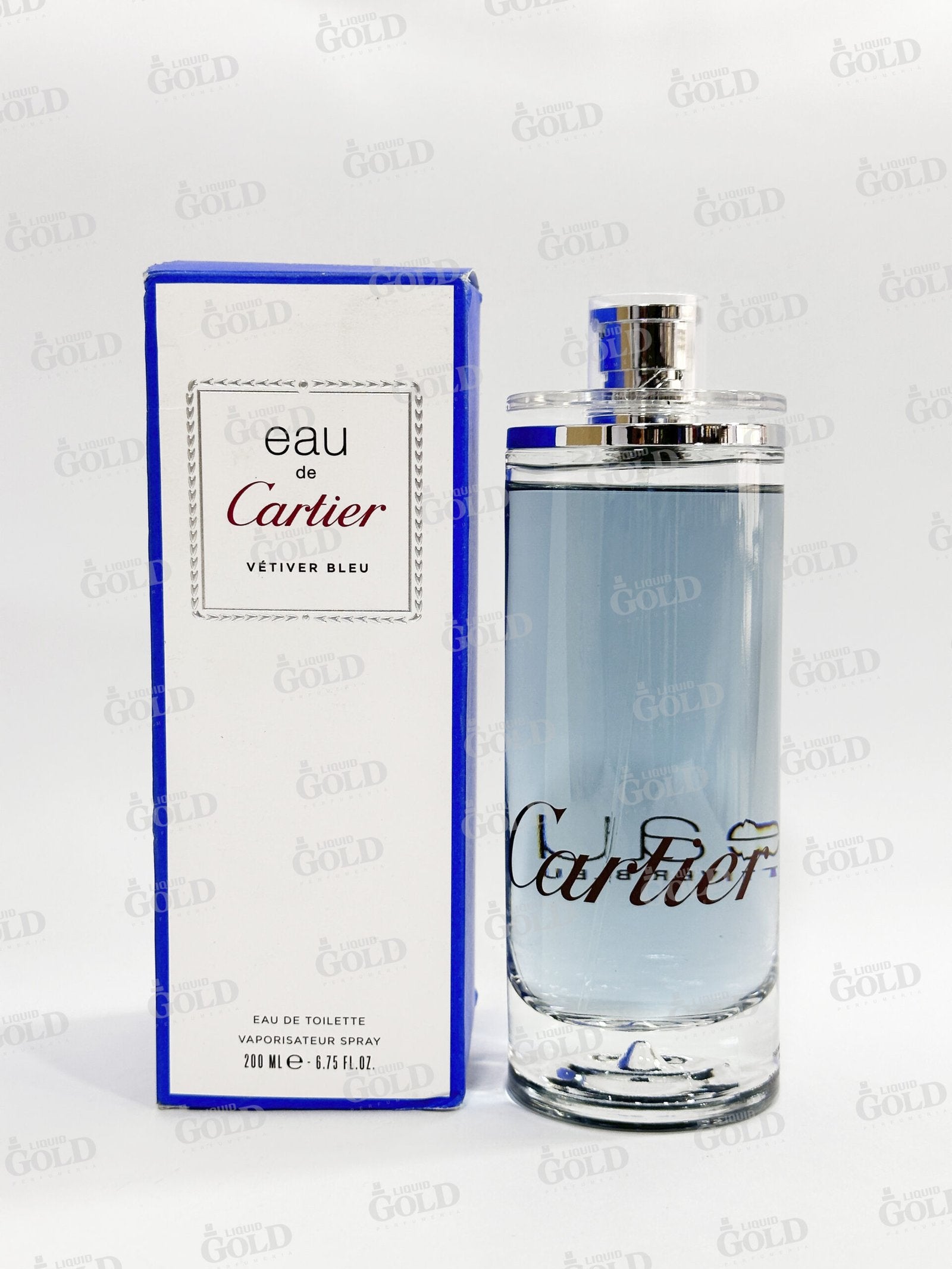 Eau De Cartier Vetiver Bleu Edt - 200ml- Unisex