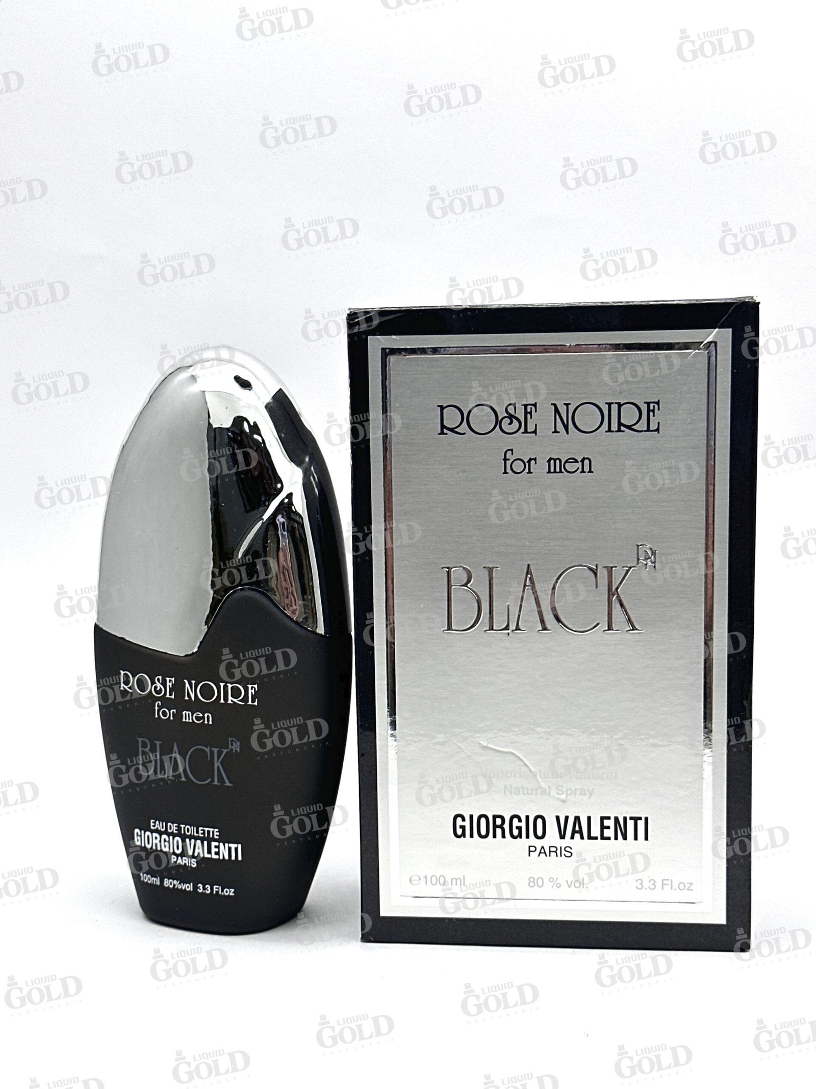 Giorgio Valenti Rose Noire Black Edt - 100ml - Hombre