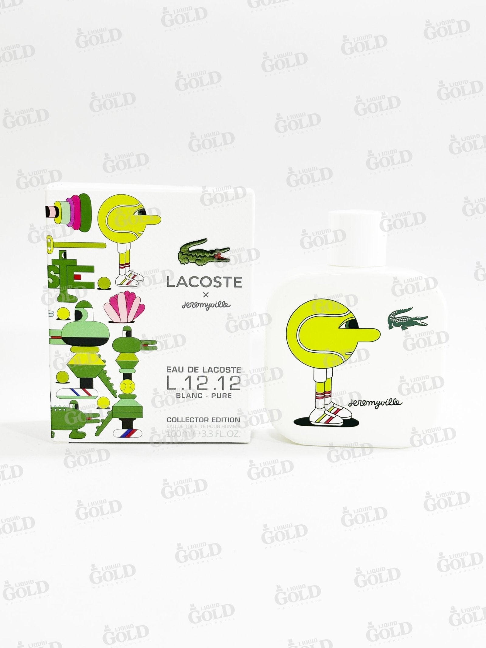 Lacoste Jeremyville Eau De Lacoste L12 Blanc Pure Edt - 100ml- Hombre