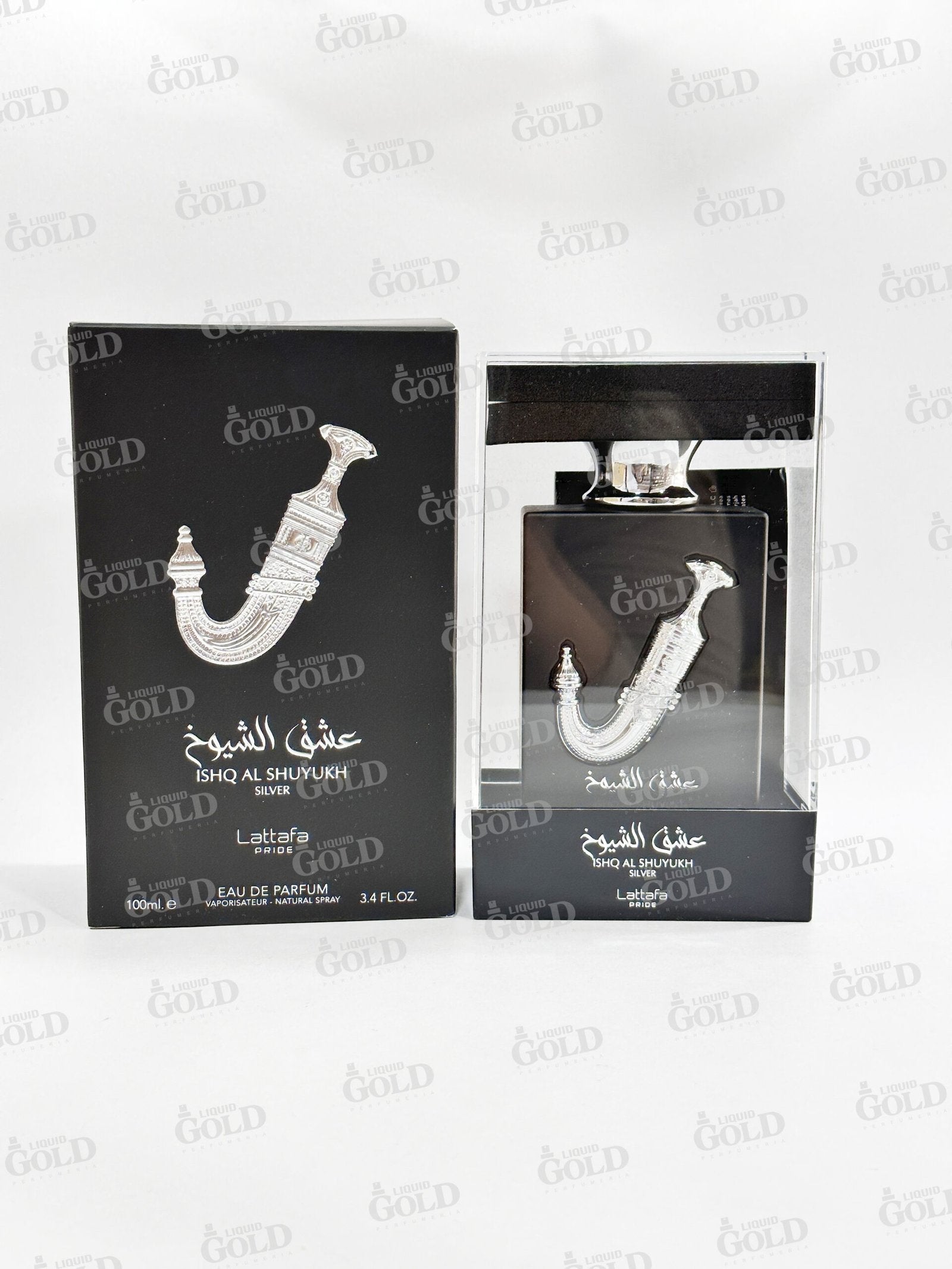 Lattafa Ishq Al Shuyukh Silver Edp - 100-ml- Unisex
