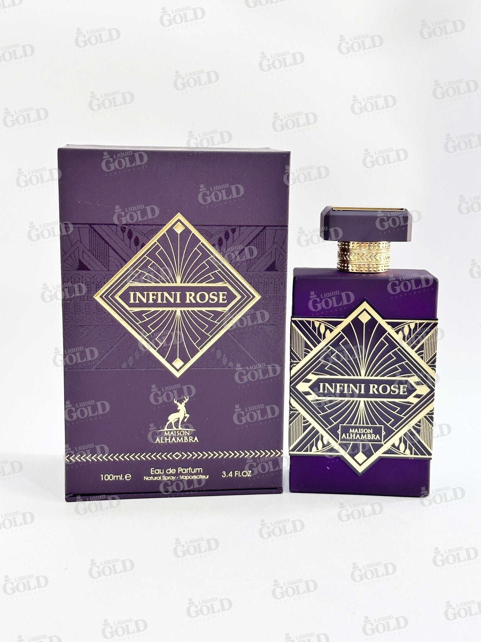 Maison Alhambra Infini Rose Edp - 100ml- Unisex