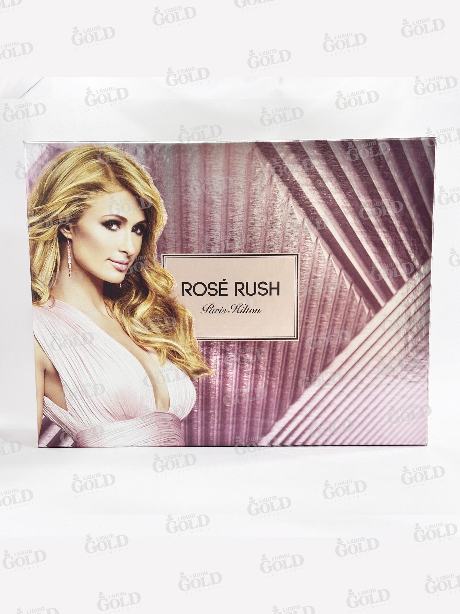 Set Paris Hilton Rose Rush x 4 Piezas - Mujer
