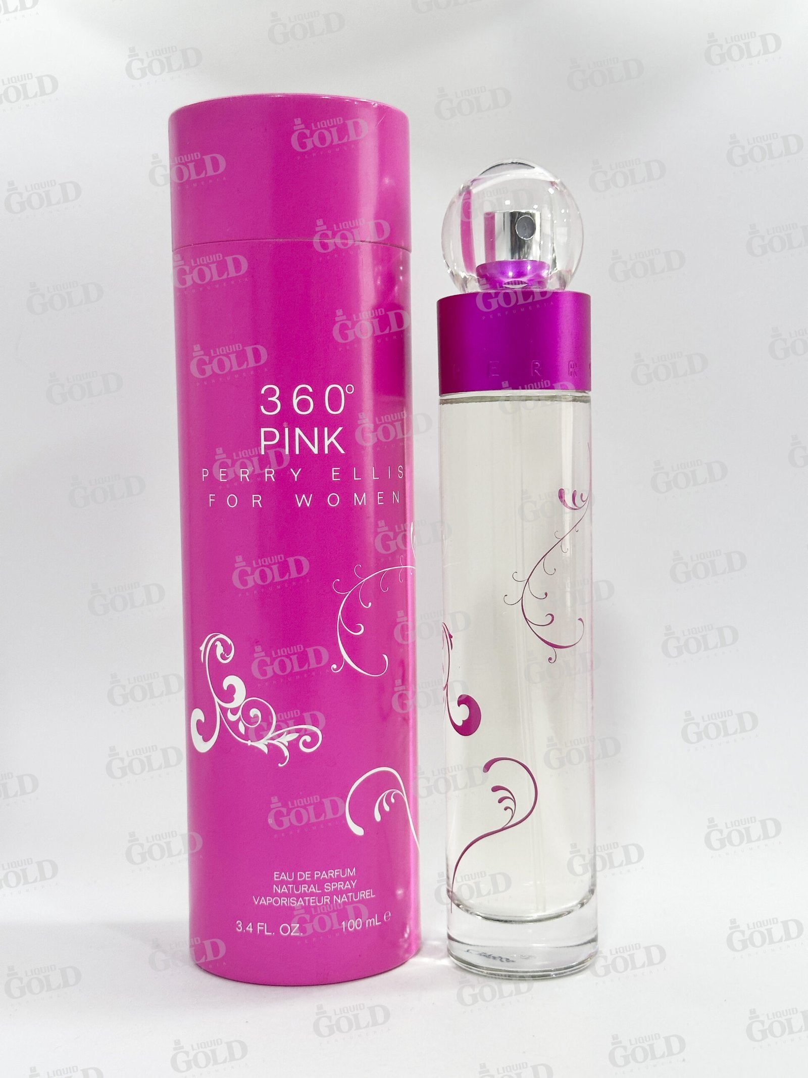 Perry Ellis For Women 360ª pink Edp - 100ml- Mujer