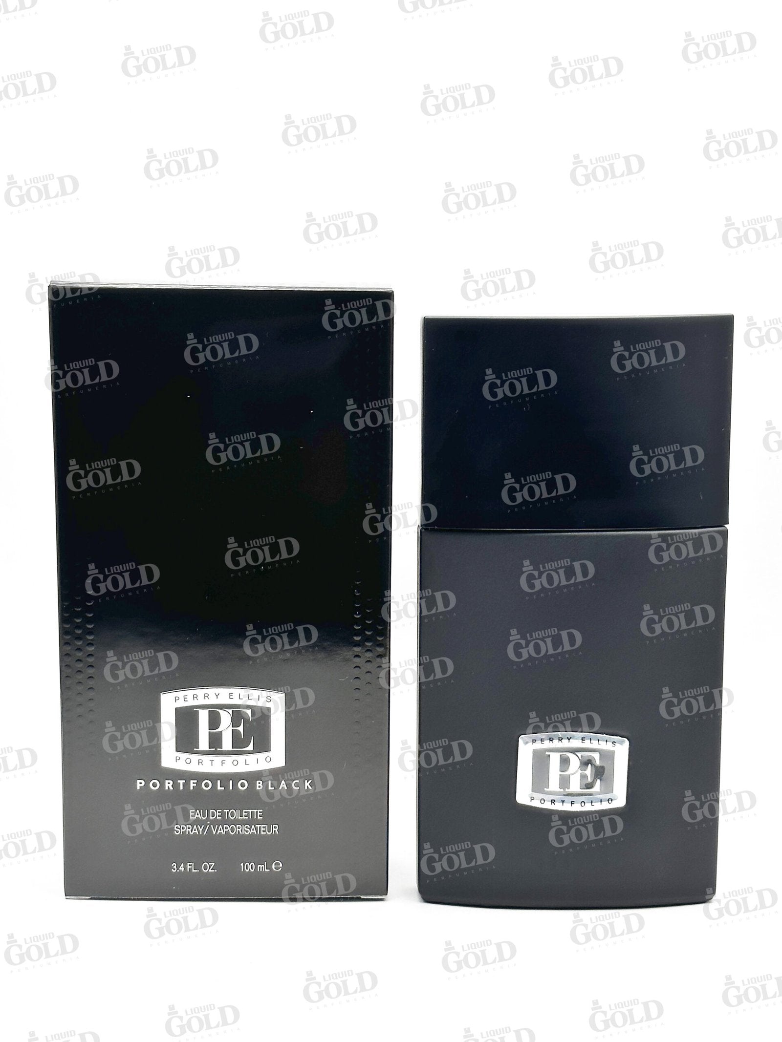 Perry Ellis Portfolio Black Edt - 100ml- Hombre