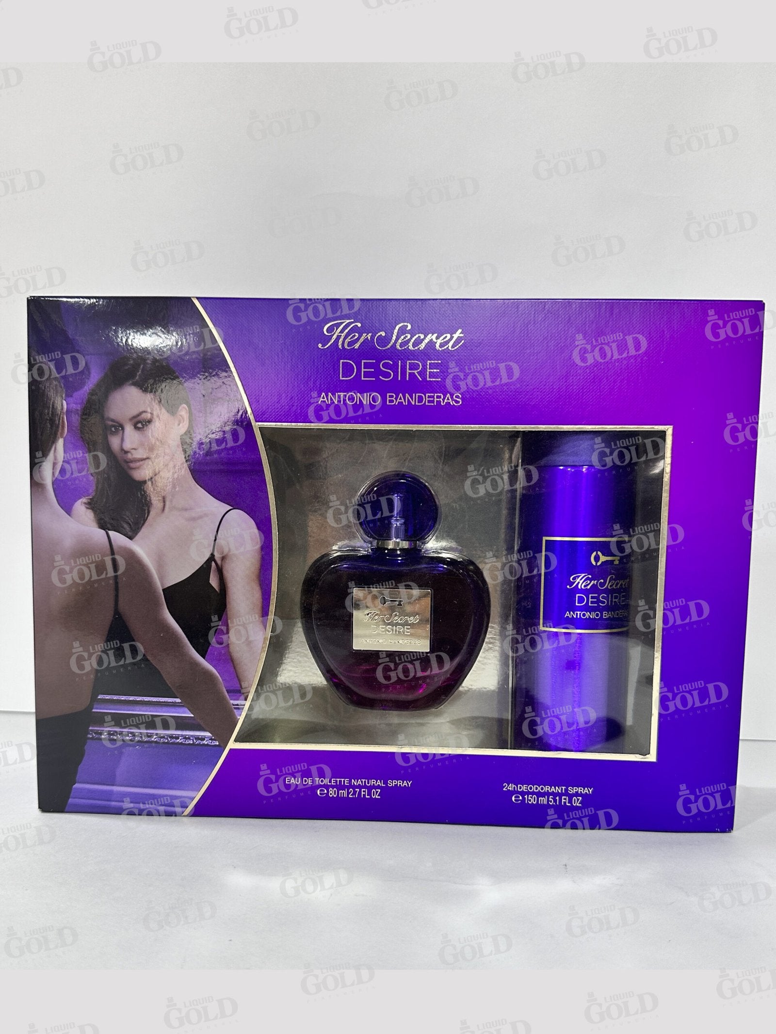 Set Antonio Banderas Her Secret Desire x 2 Piezas - Mujer