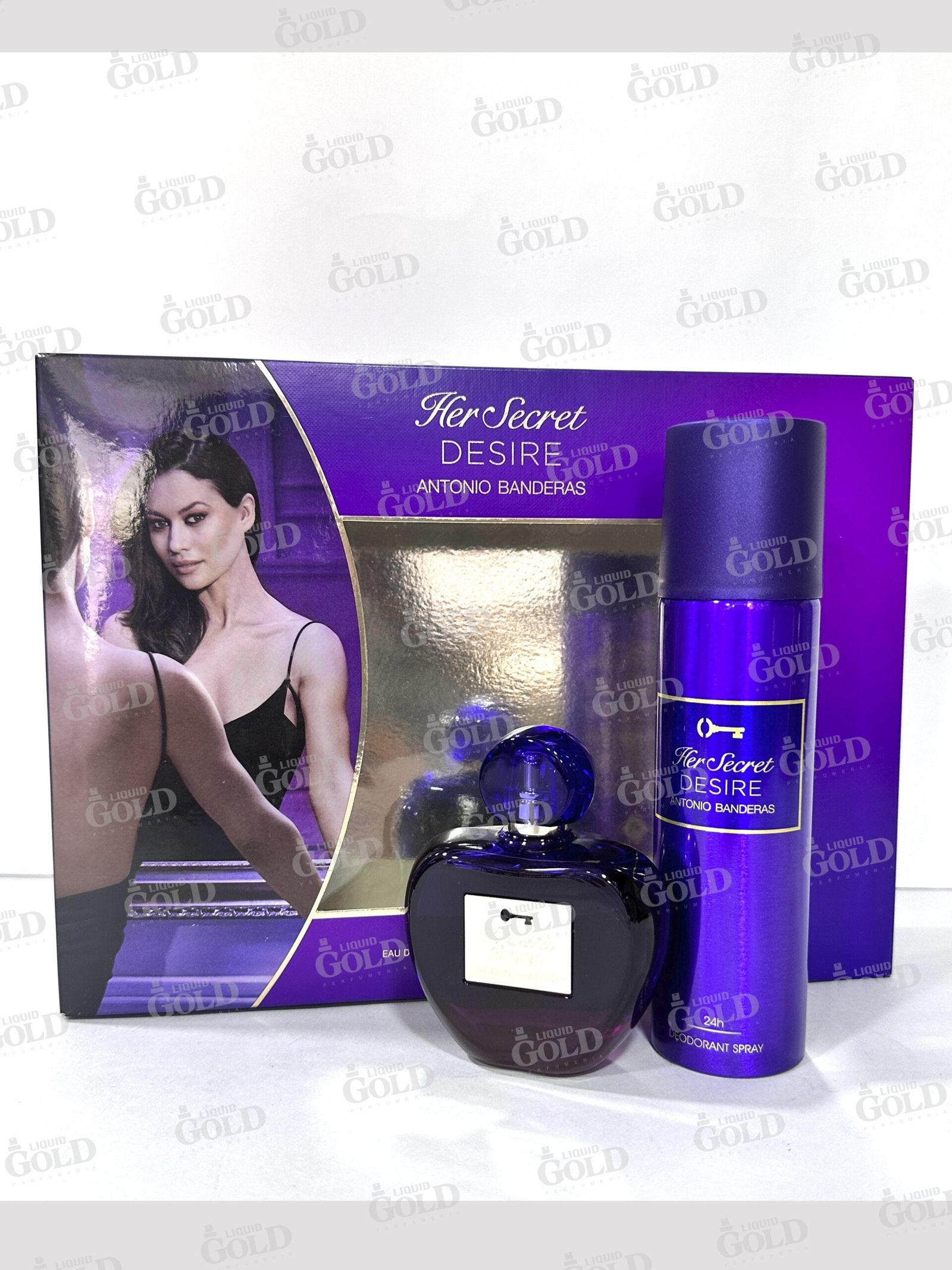Set Antonio Banderas Her Secret Desire x 2 Piezas - Mujer