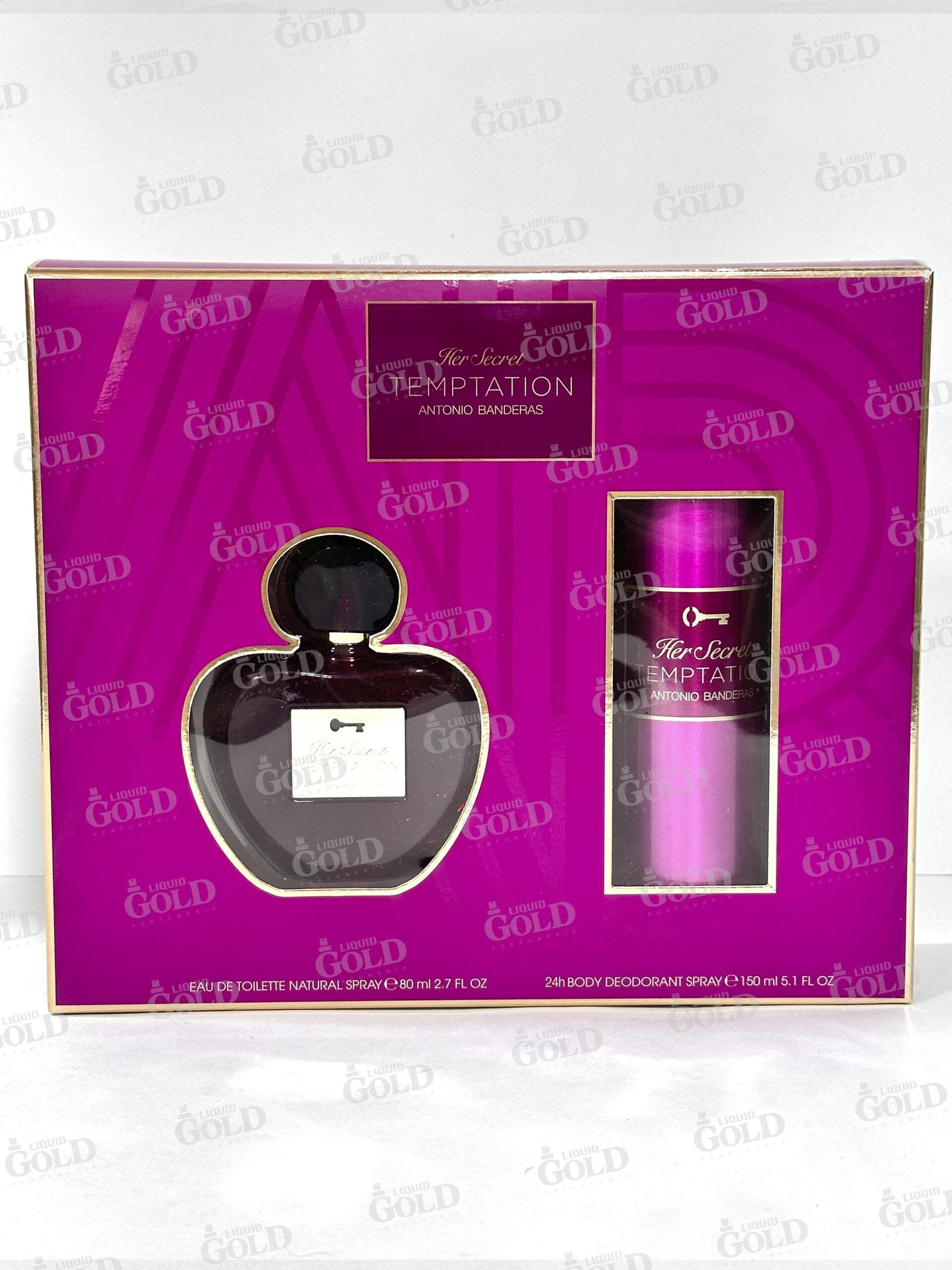 Set Antonio Banderas  Her Secret Temptation x 2 Piezas - Mujer