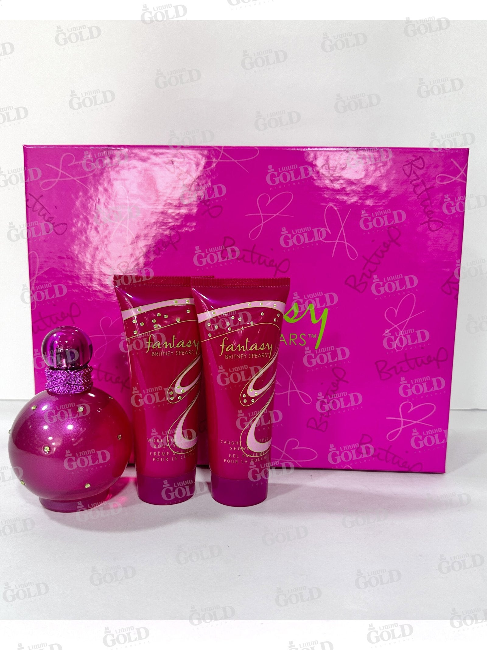 Set Britney Spears Fantasy x 3 Piezas - Mujer