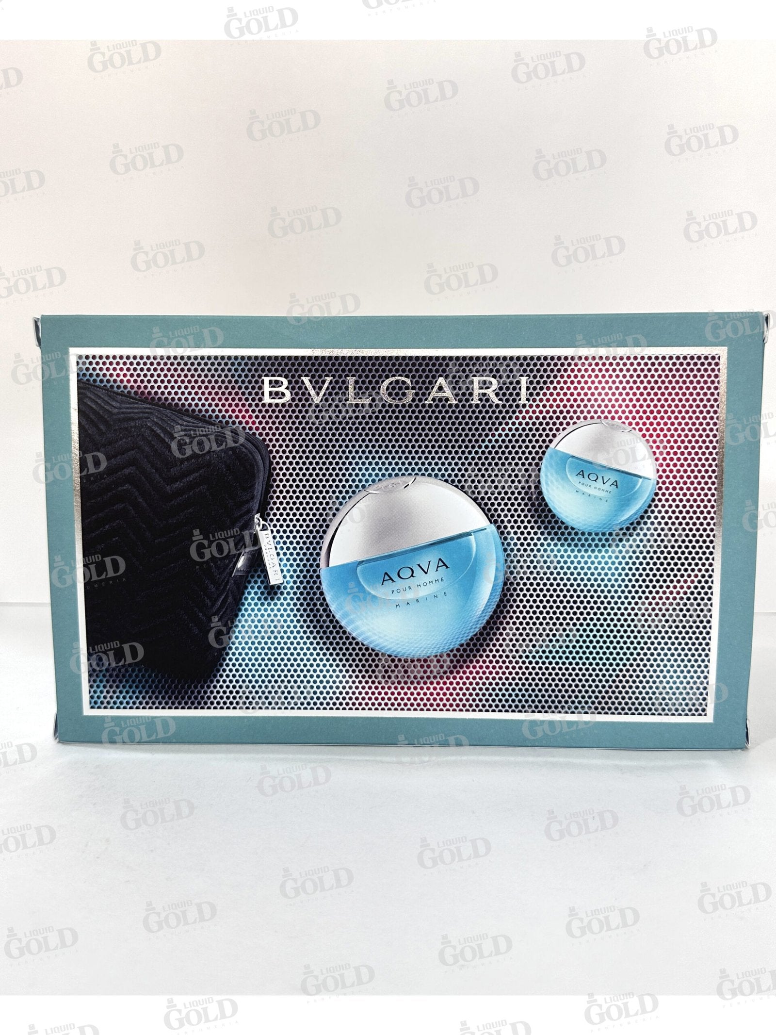 Set Bvlgari Aqva x 2 Piezas Hombre