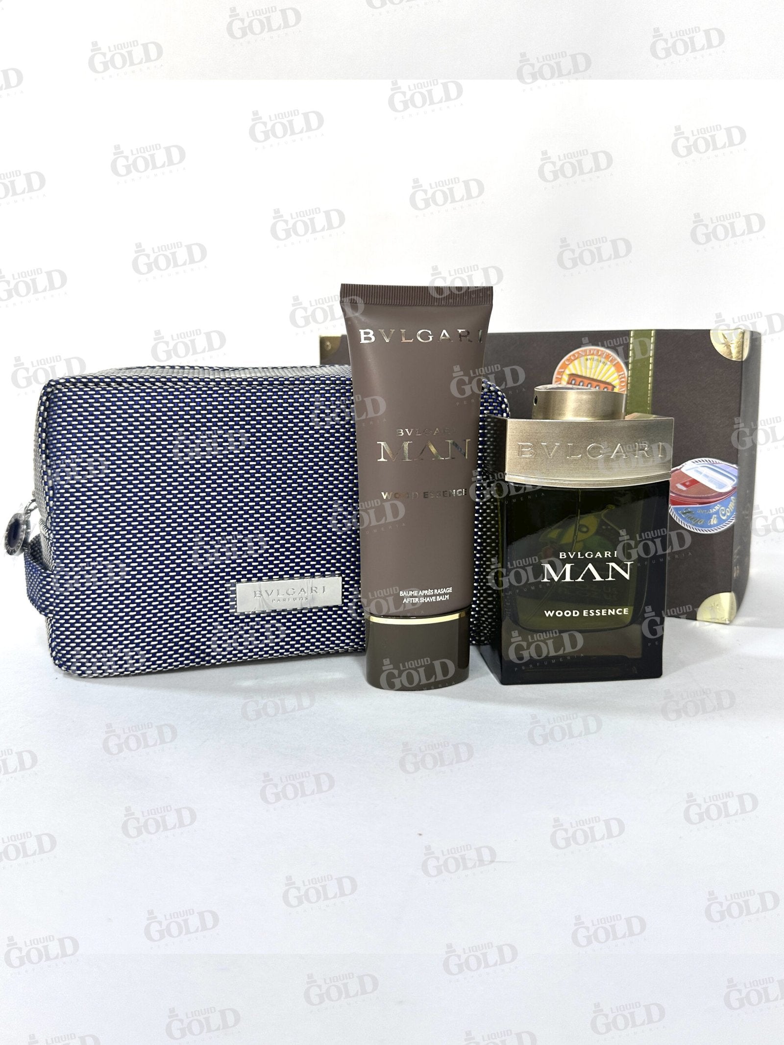 Set Bvlgari Man x 2 Piezas - Hombre