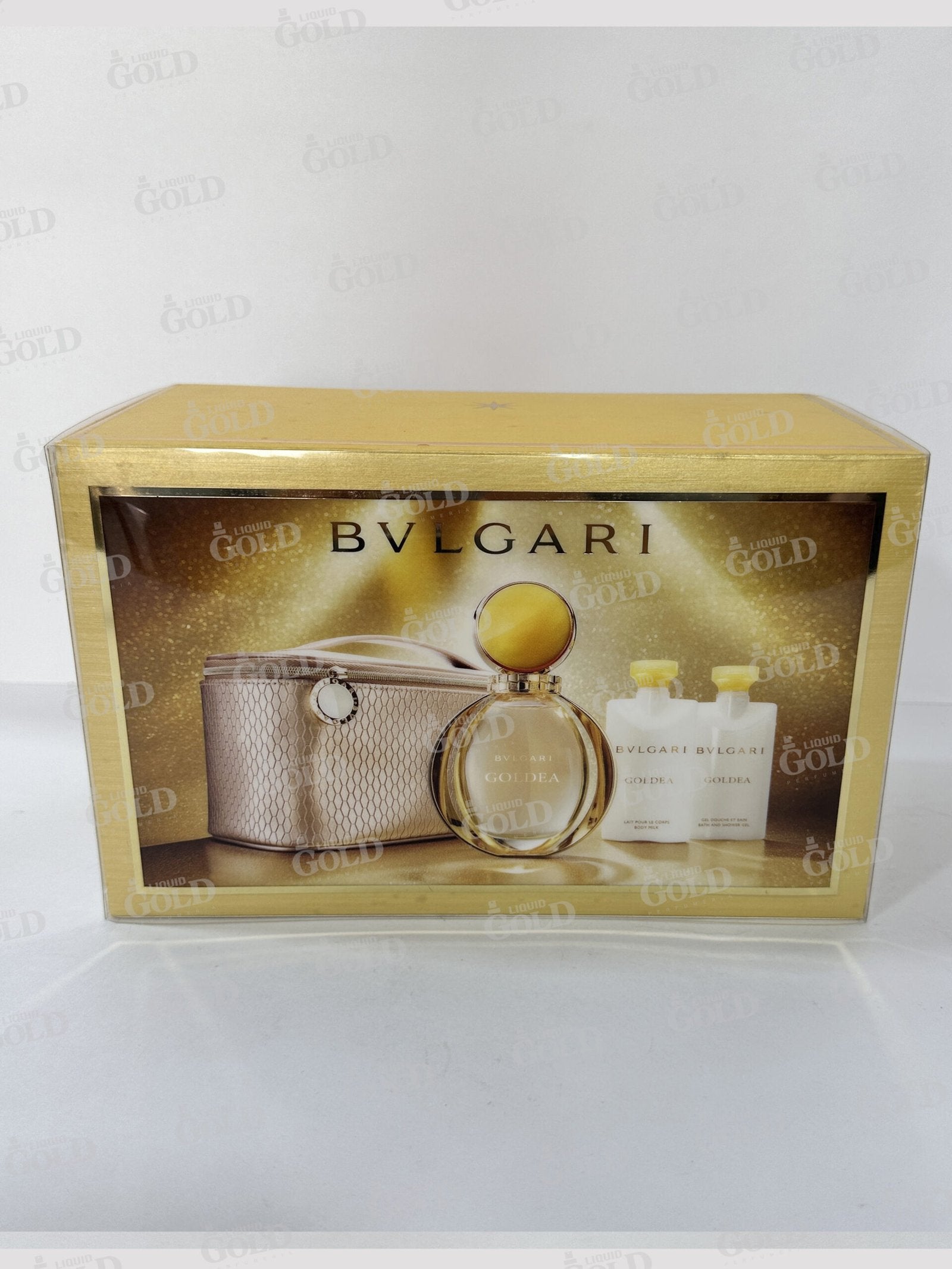 Set Bvlgari  Goldea x 4 Piezas - Mujer