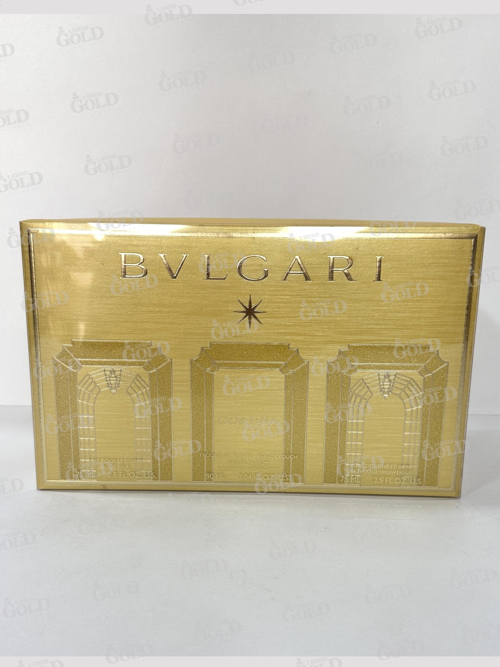 Set Bvlgari  Goldea x 4 Piezas - Mujer