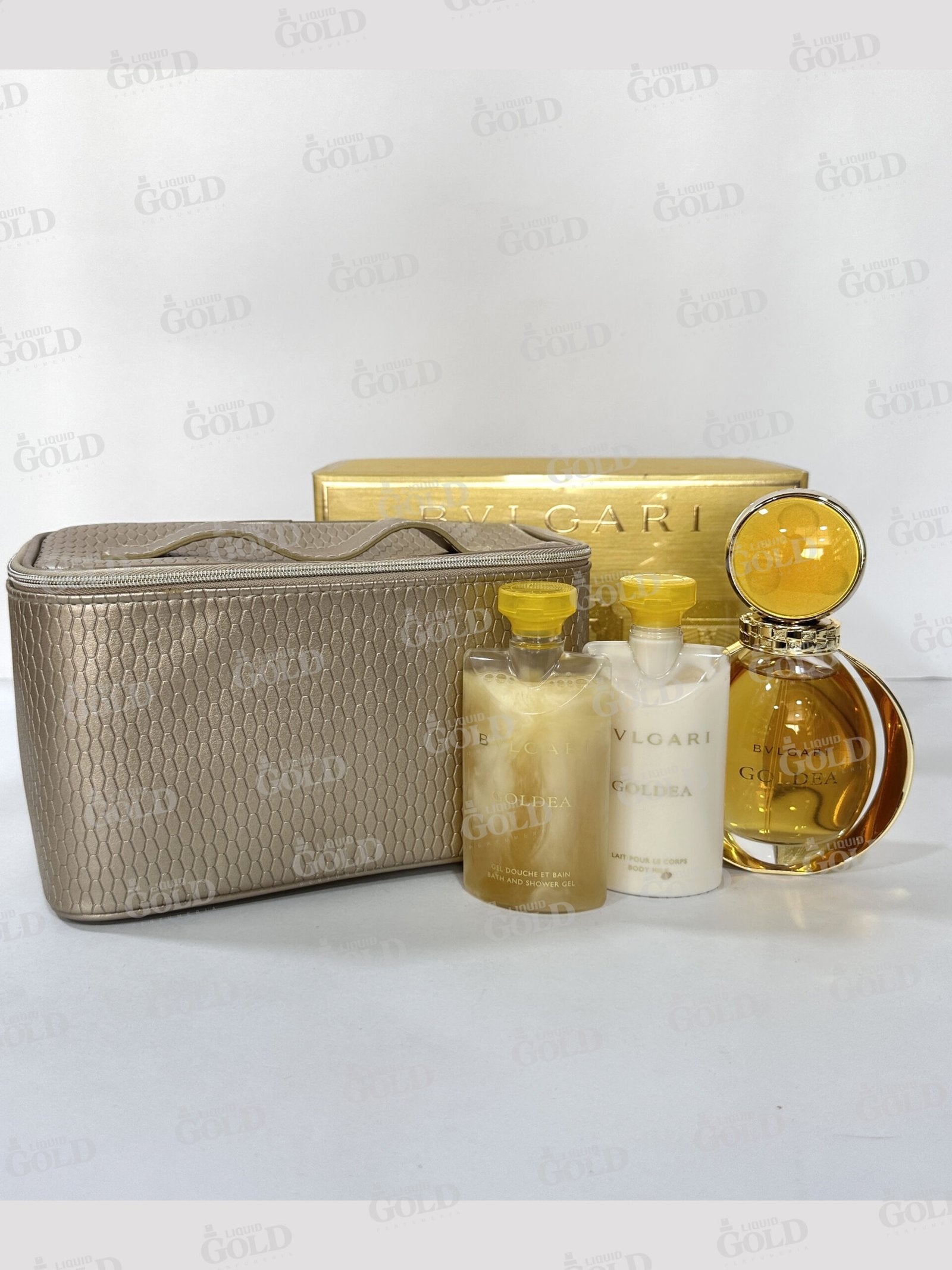 Set Bvlgari  Goldea x 4 Piezas - Mujer