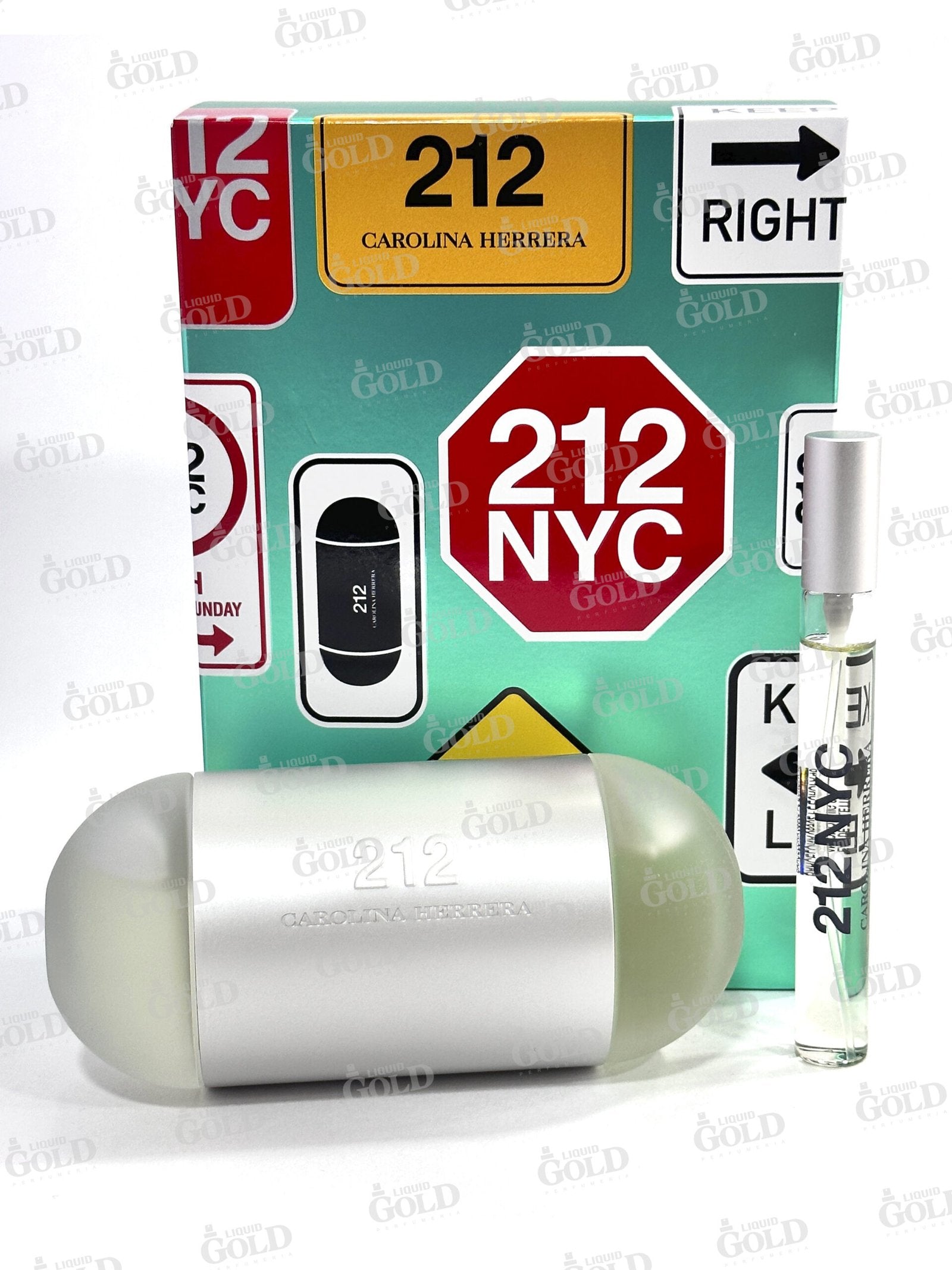 Set Carolina Herrera 212 NYC x 2 Piezas