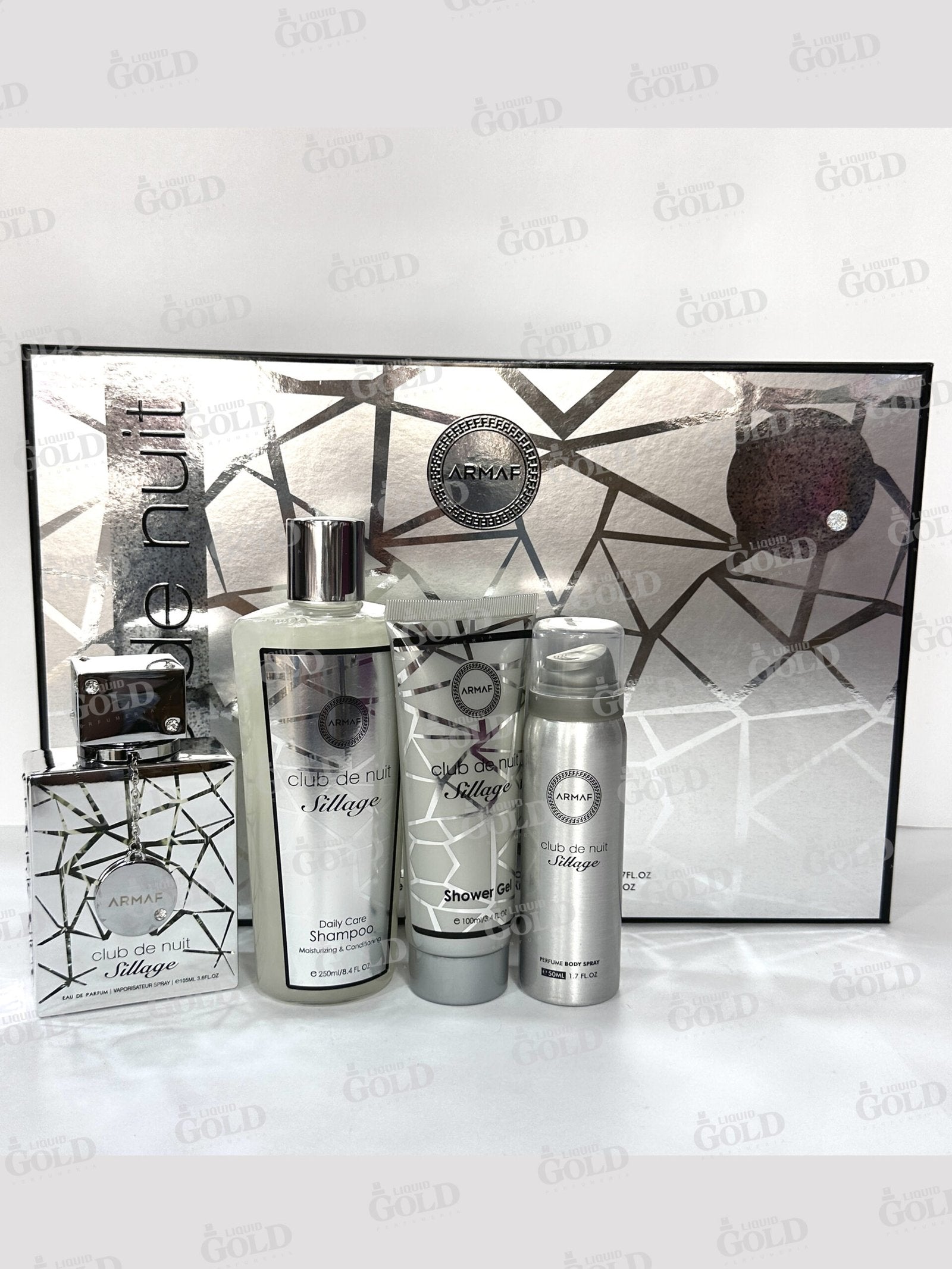 Set Club De Nuit Sillage x 4 Piezas - Hombre