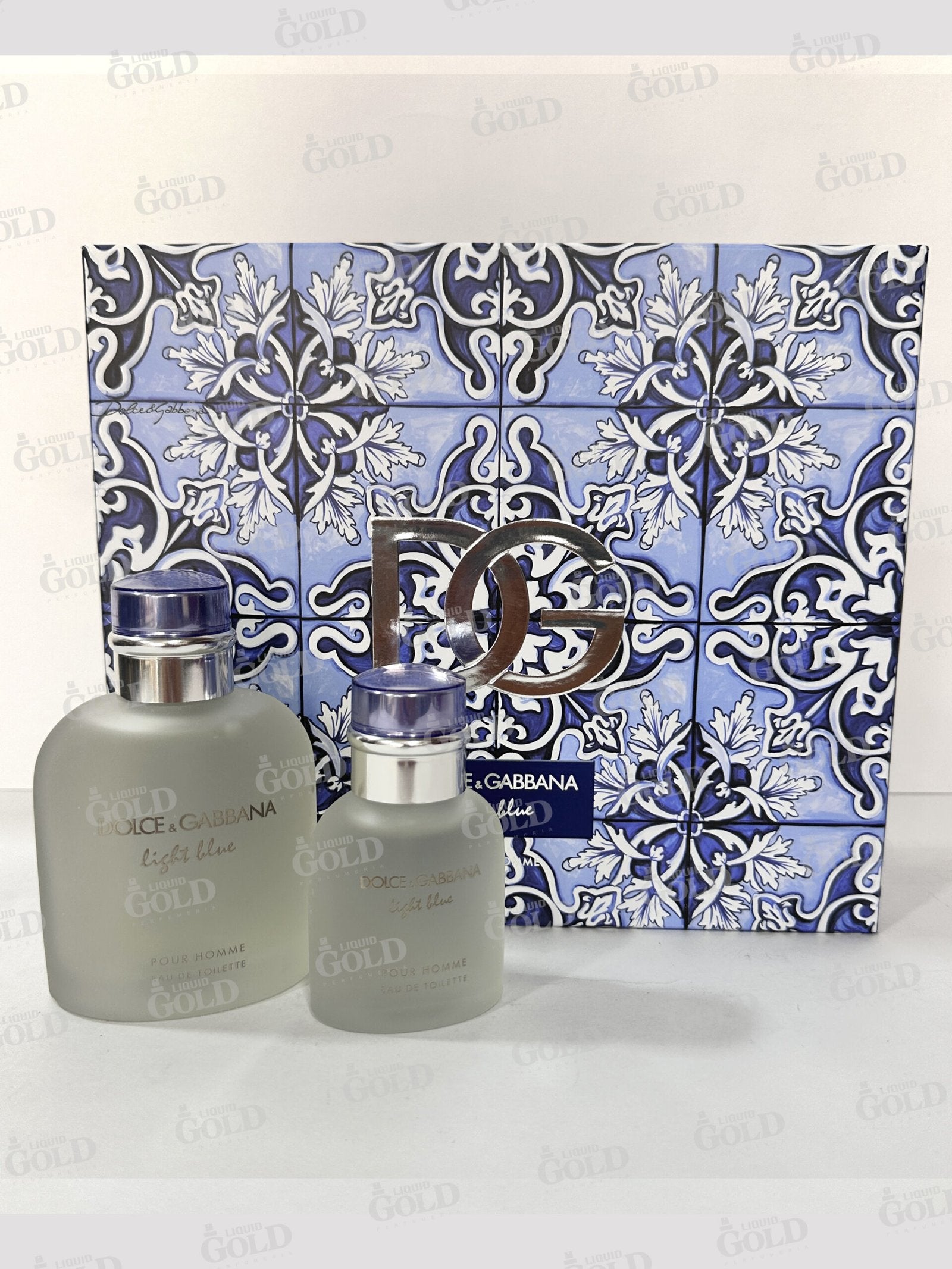 Set Dolce Y Gabbana Light Blue x 2 Piezas - Mujer