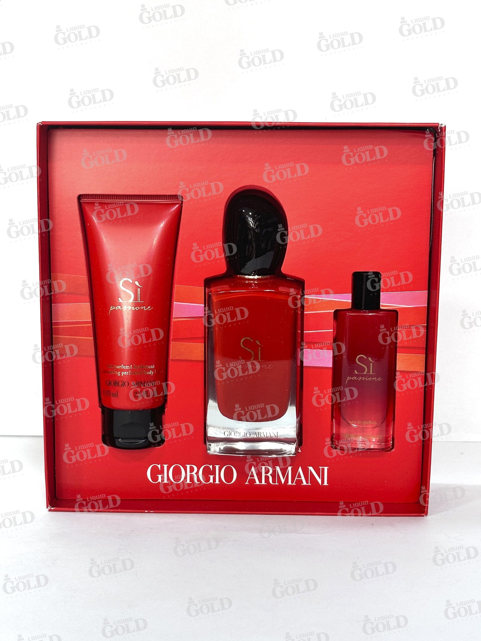 Set Giorgio Armani Si Passione x 3 Piezas