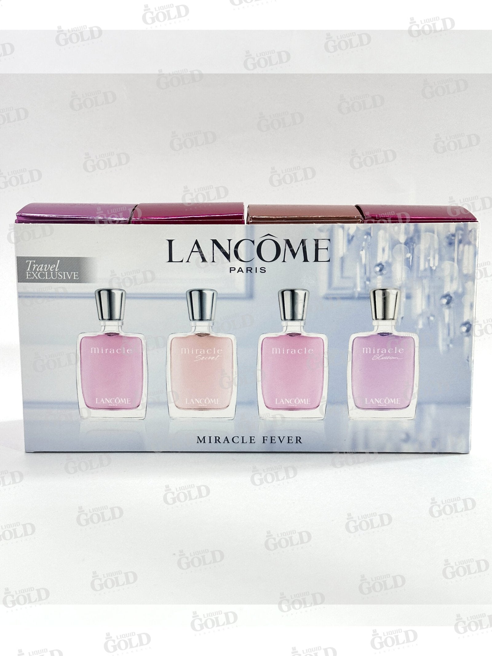 Set Lancome Miracle Fever miniatura x 4 Piezas - Mujer