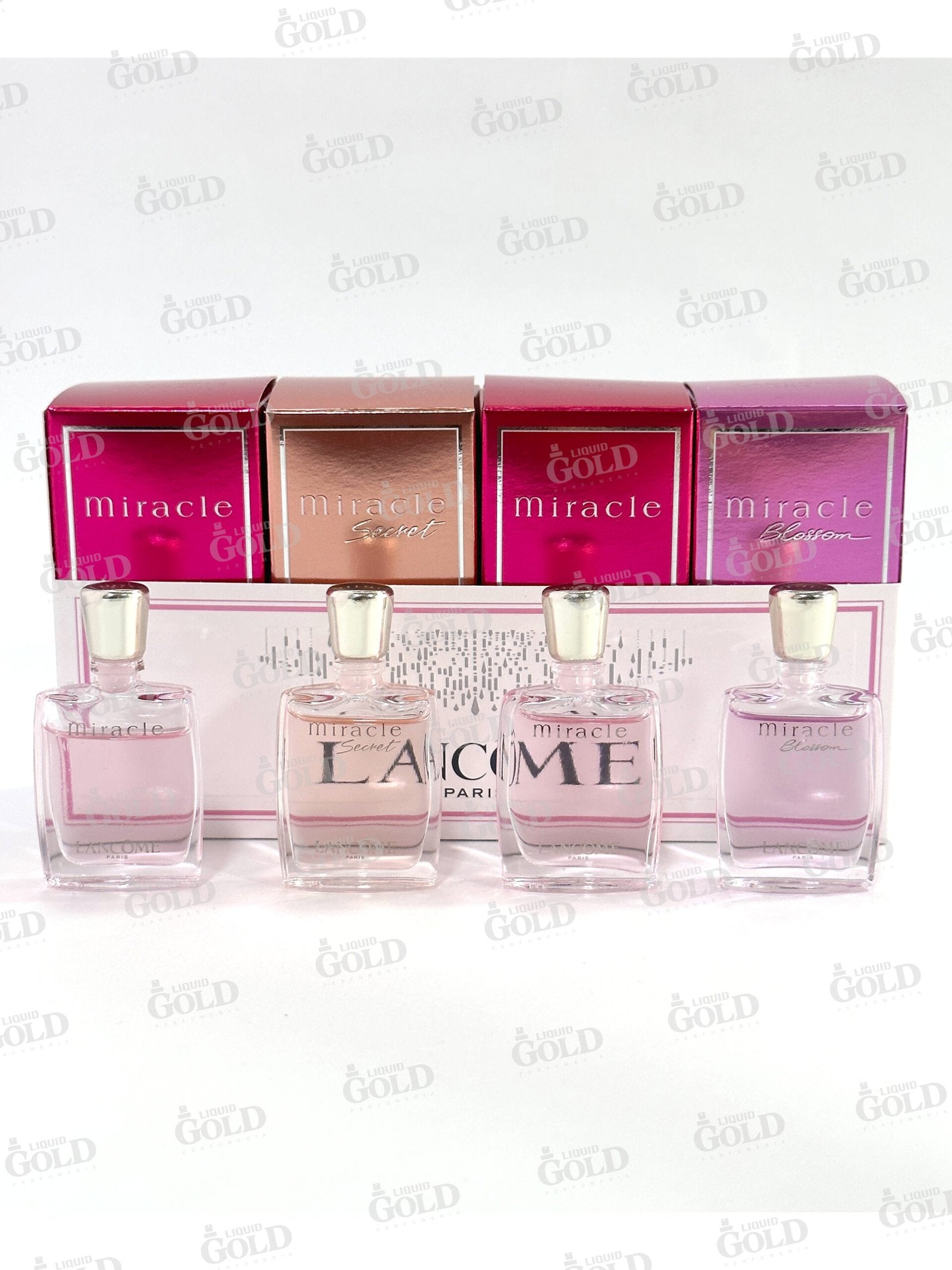 Set Lancome Miracle Fever miniatura x 4 Piezas - Mujer