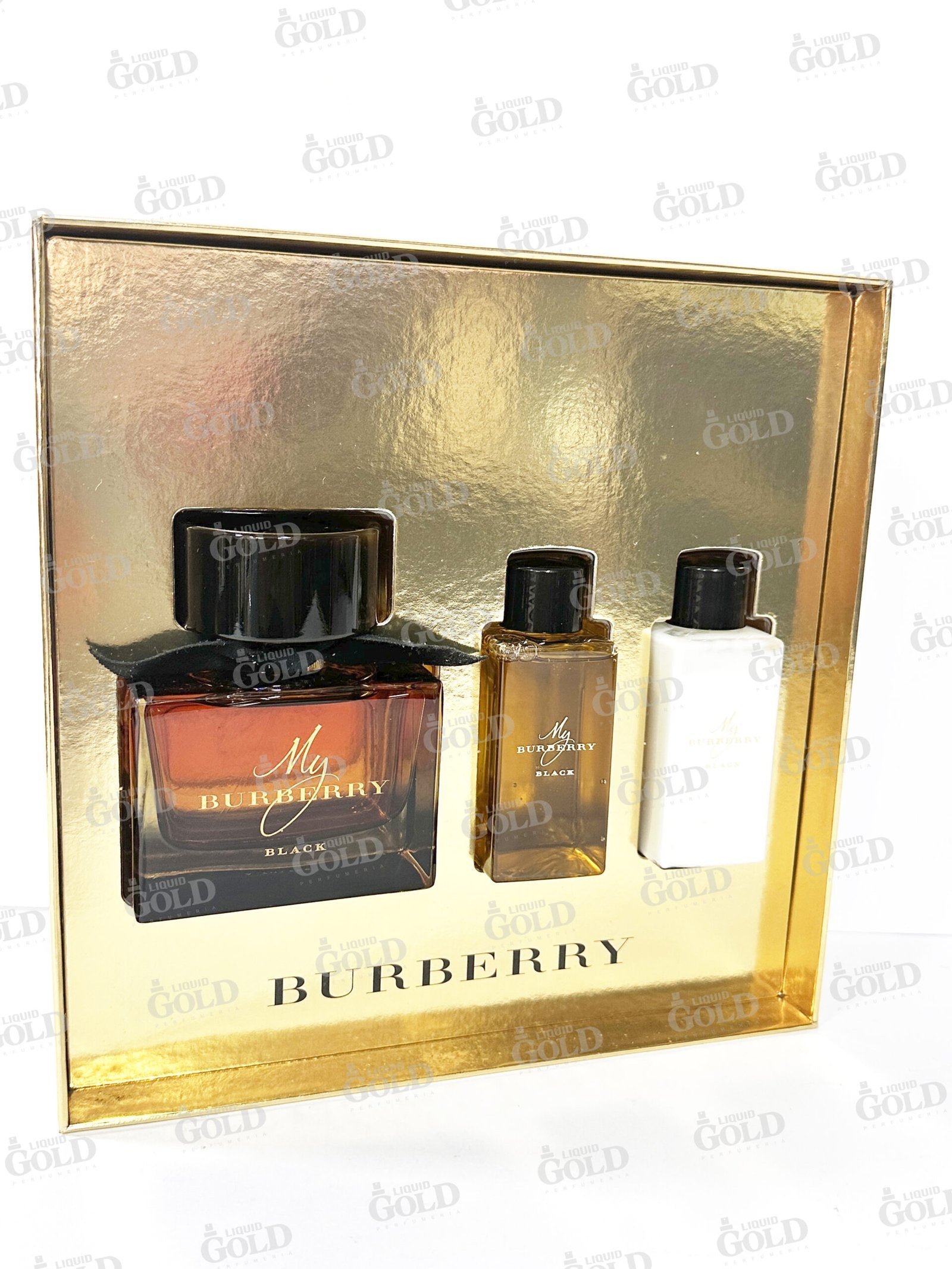 Set My Burberry Black x 3 Piezas - Hombre