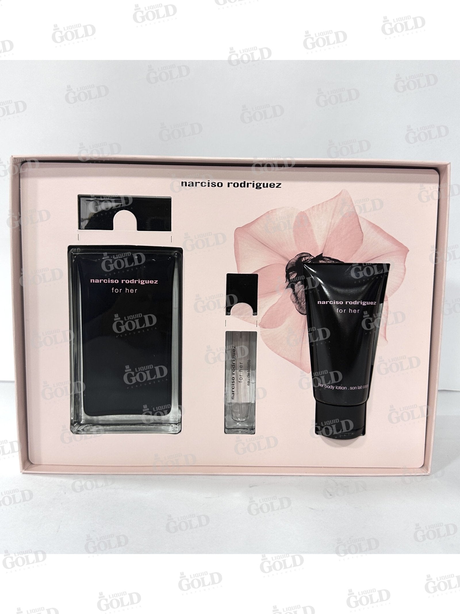 Set Narciso Rodriguez For Her x 3 Piezas- Mujer