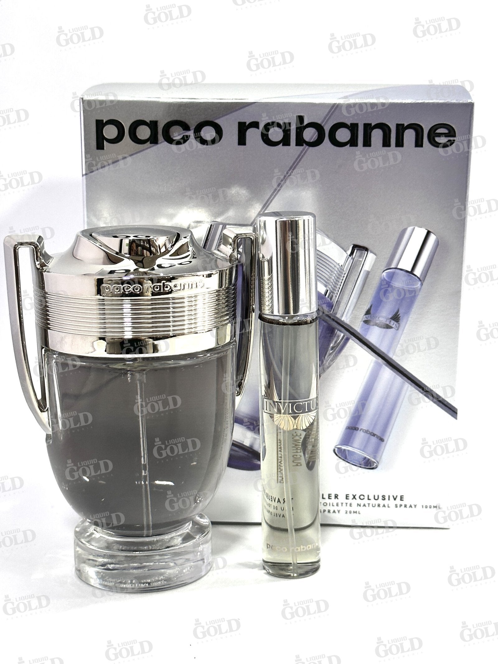 Set Paco Rabanne Invictus x 2 Piezas - Hombre