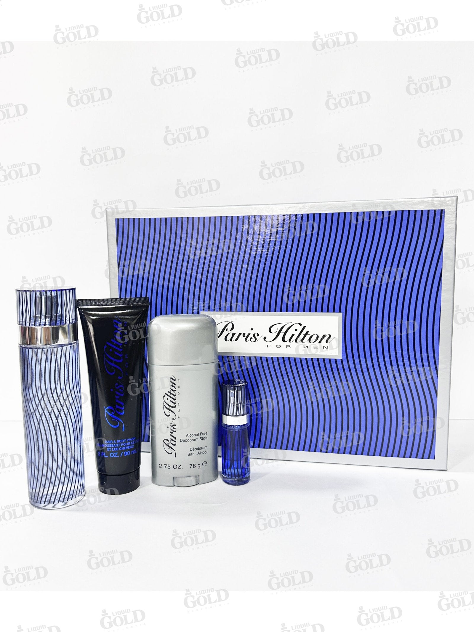 Set Paris Hilton For Men x 4 Piezas - Hombre