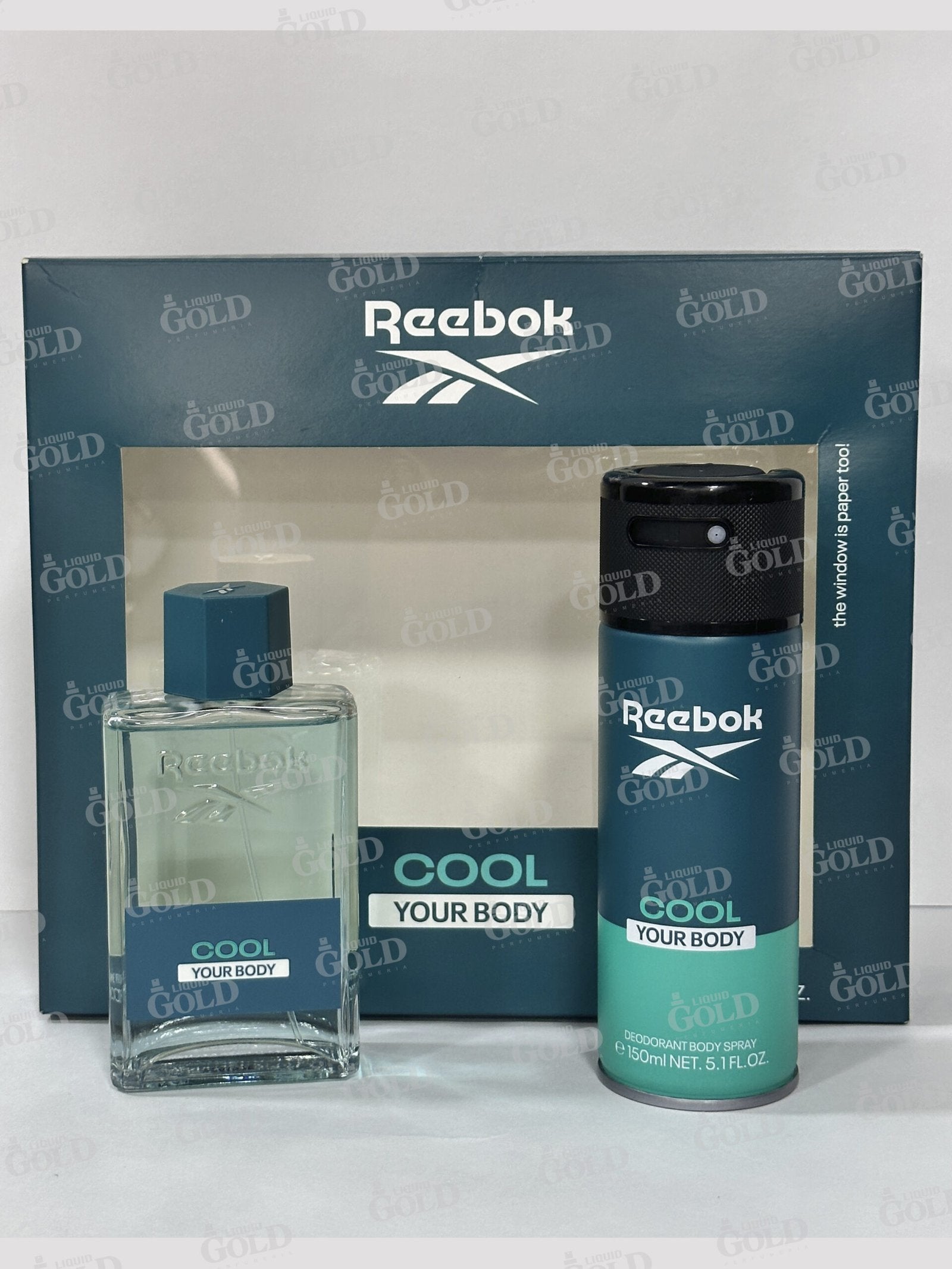 Set Reebok Cool Your Body X 2 Piezas - Hombre