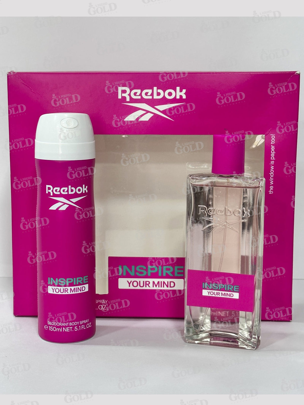 Set Reebok Inspire Your Mind  x 2 Piezas - Mujer