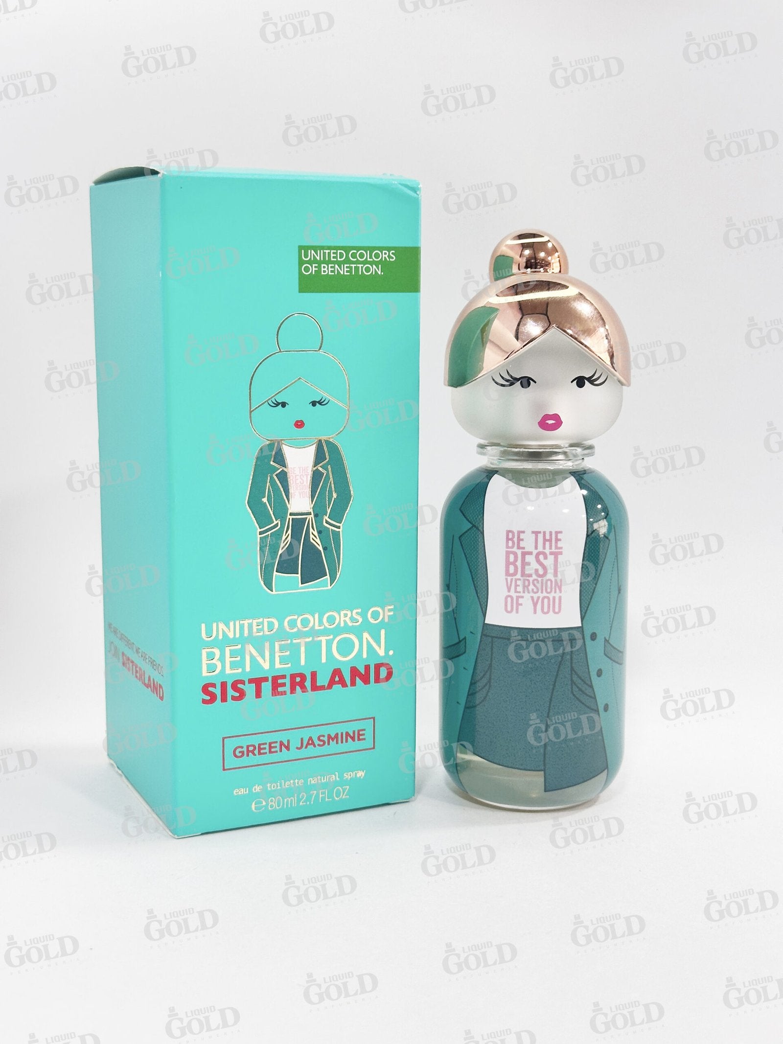 United Colors Of Benetton Sisterland Green Jasmine Edt -80 ml- Mujer