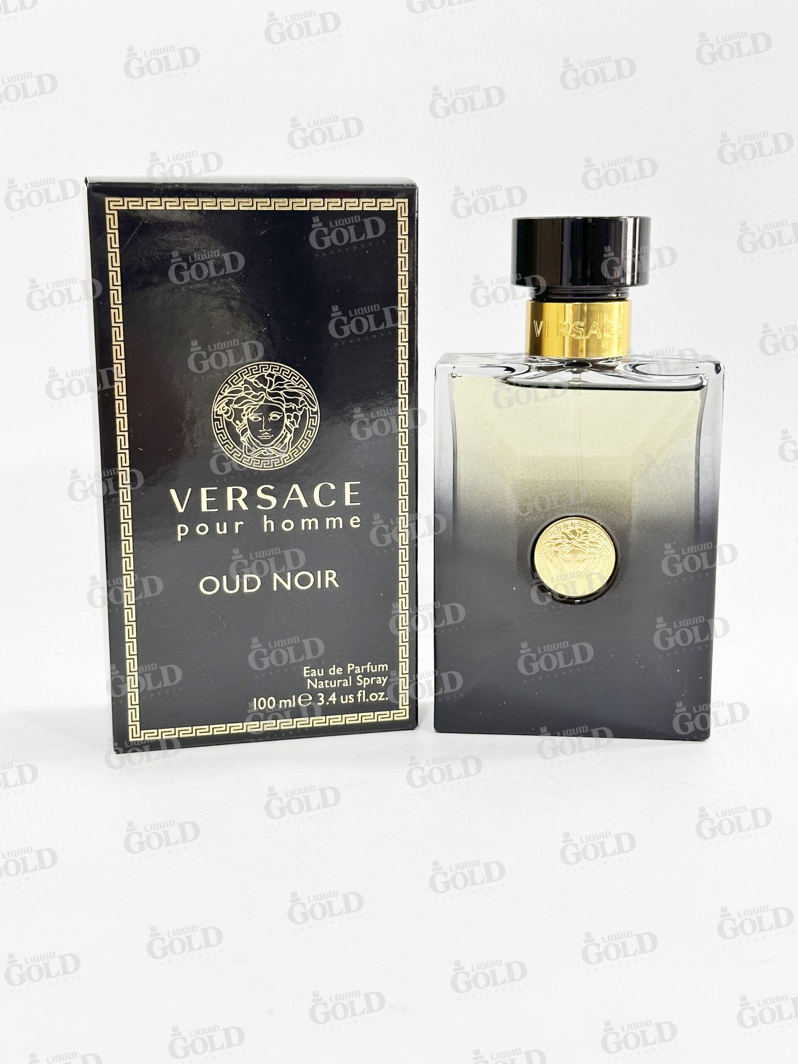 Versace Pour Homme Oud Noir Edp - 100ml- Hombre
