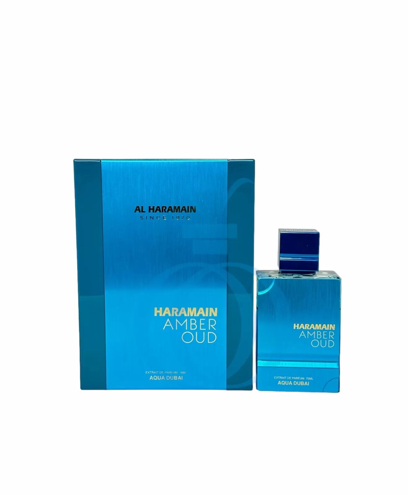 Perfume Amber Oud Aqua Dubai Al Haramain - Extrait De Parfum - 100ml - Unisex