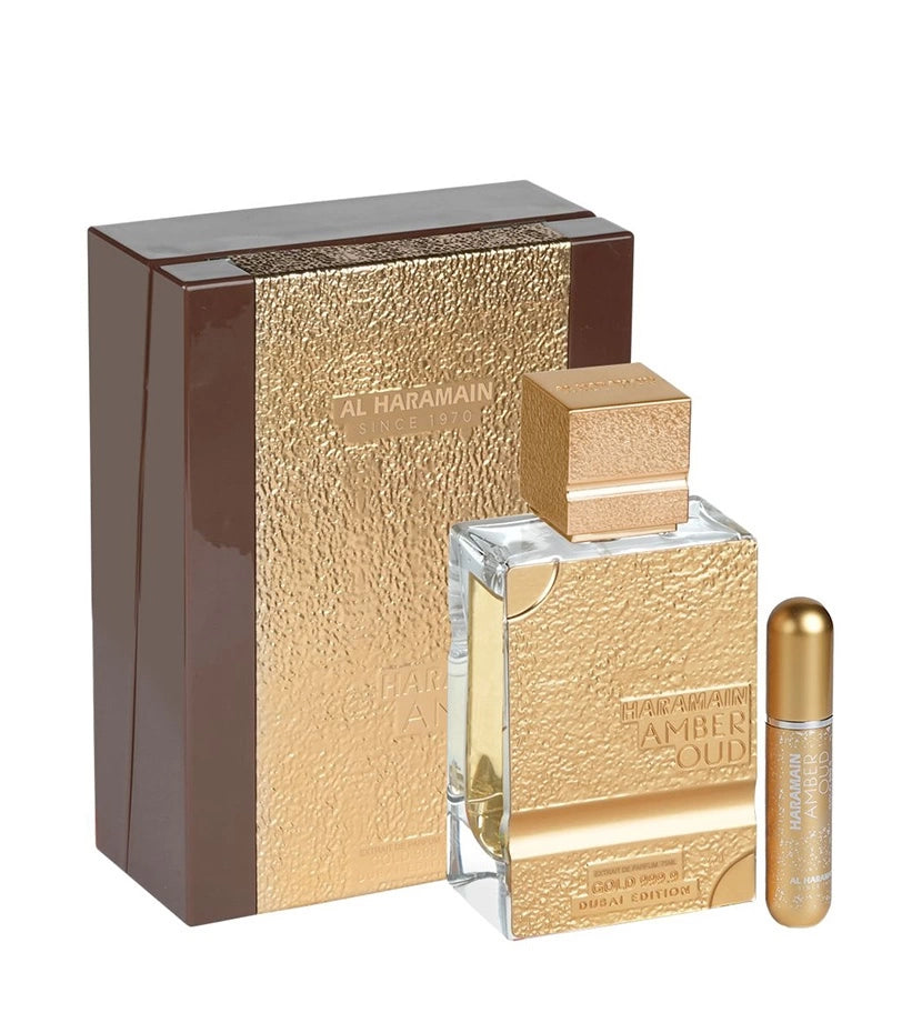 Haramain Amber Oud Gold 999.9 Dubai Edition 75ml Unisex