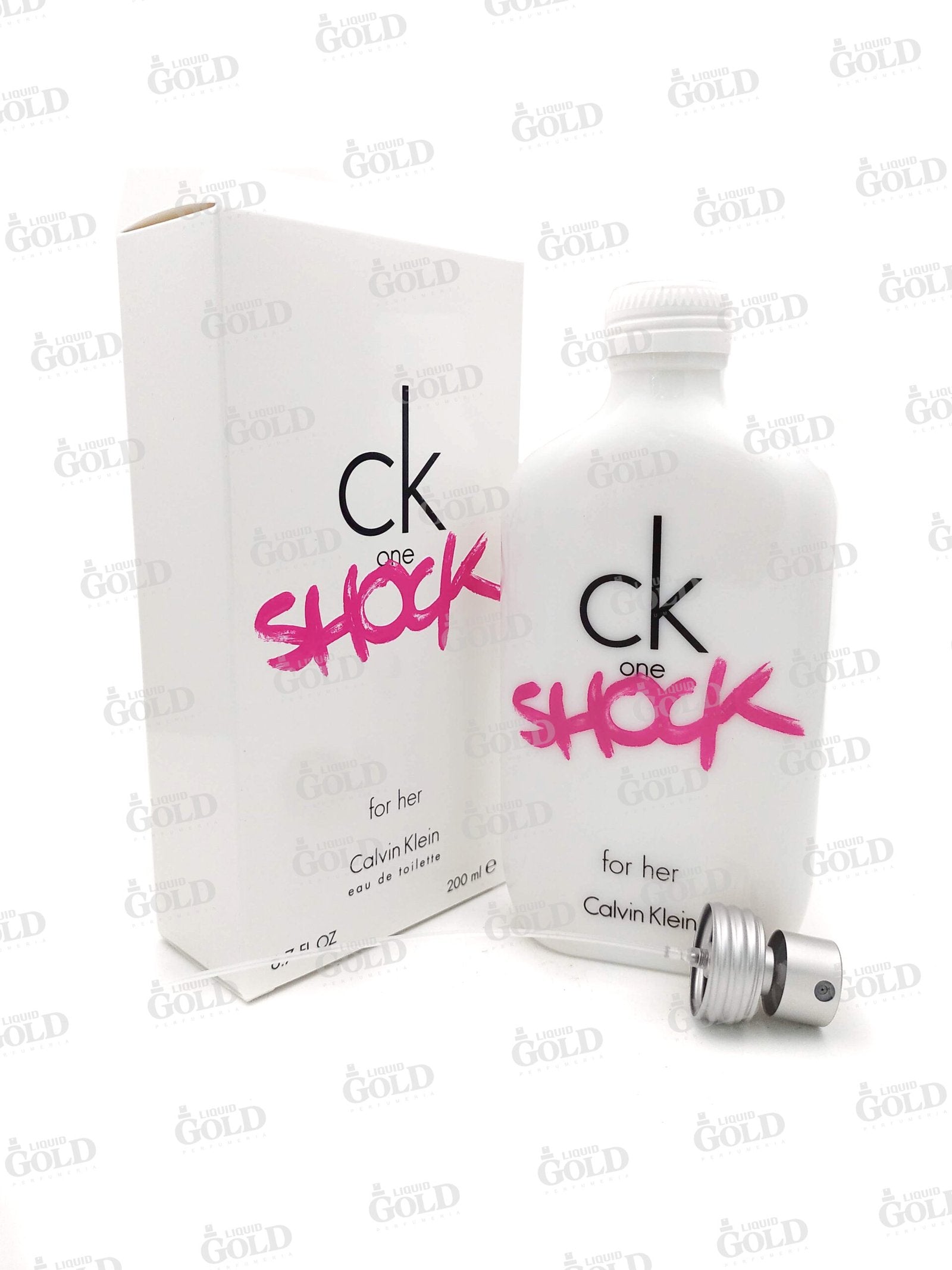 Calvin Klein ck one Shock for her Edt - 200ml- Mujer