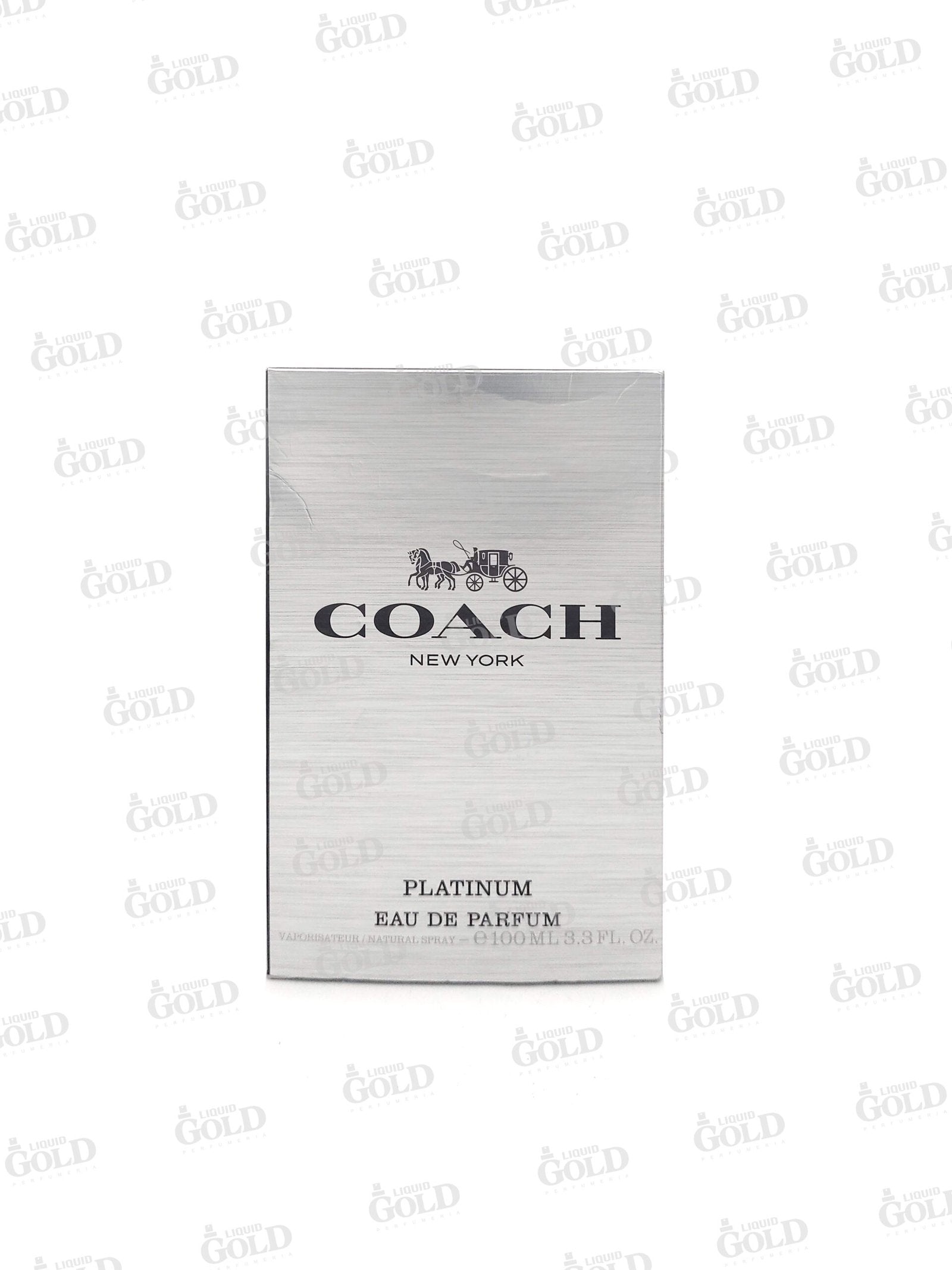 Coach New York Platinum Edp 100ml- Hombre
