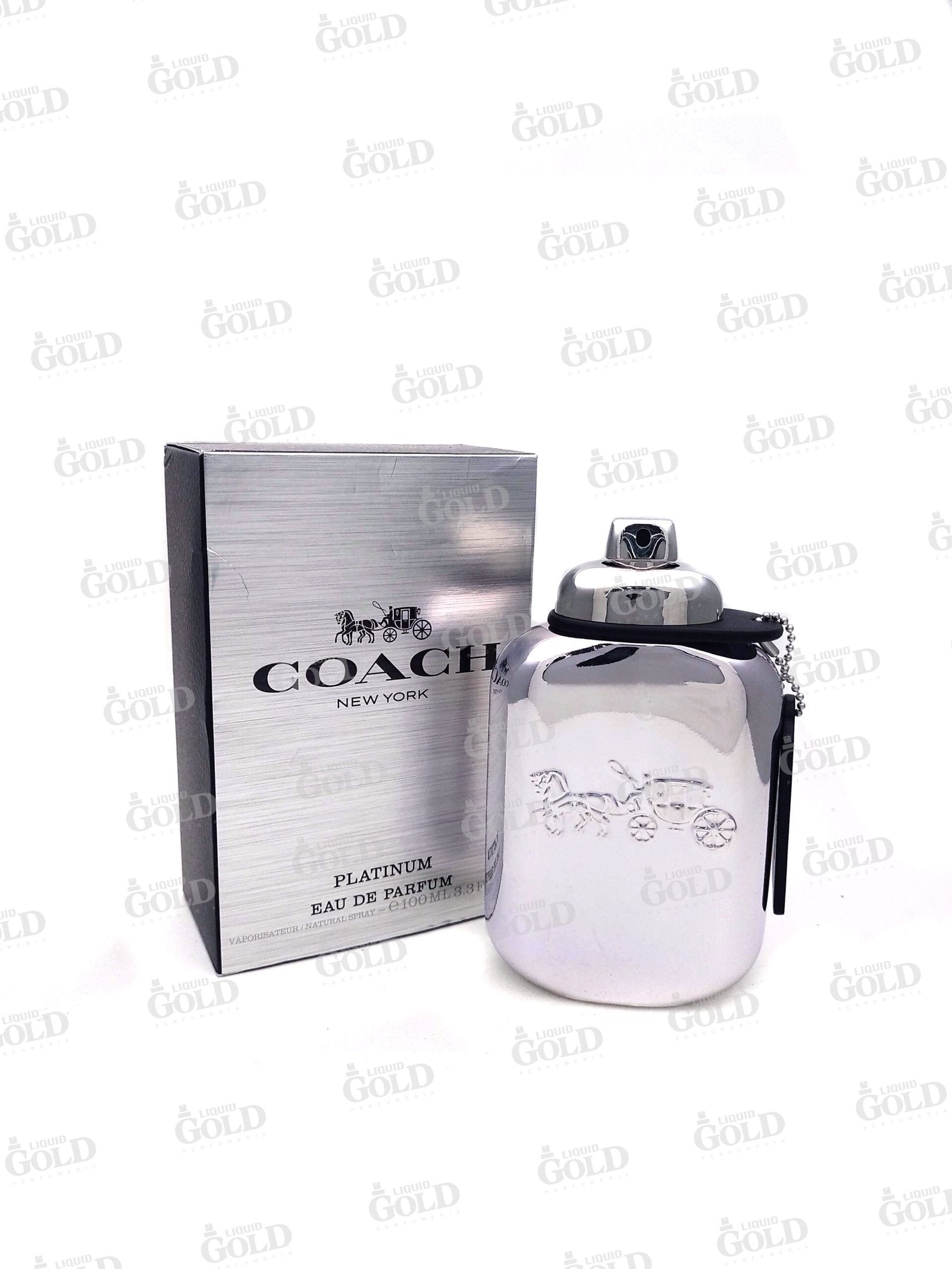 Coach New York Platinum Edp 100ml- Hombre
