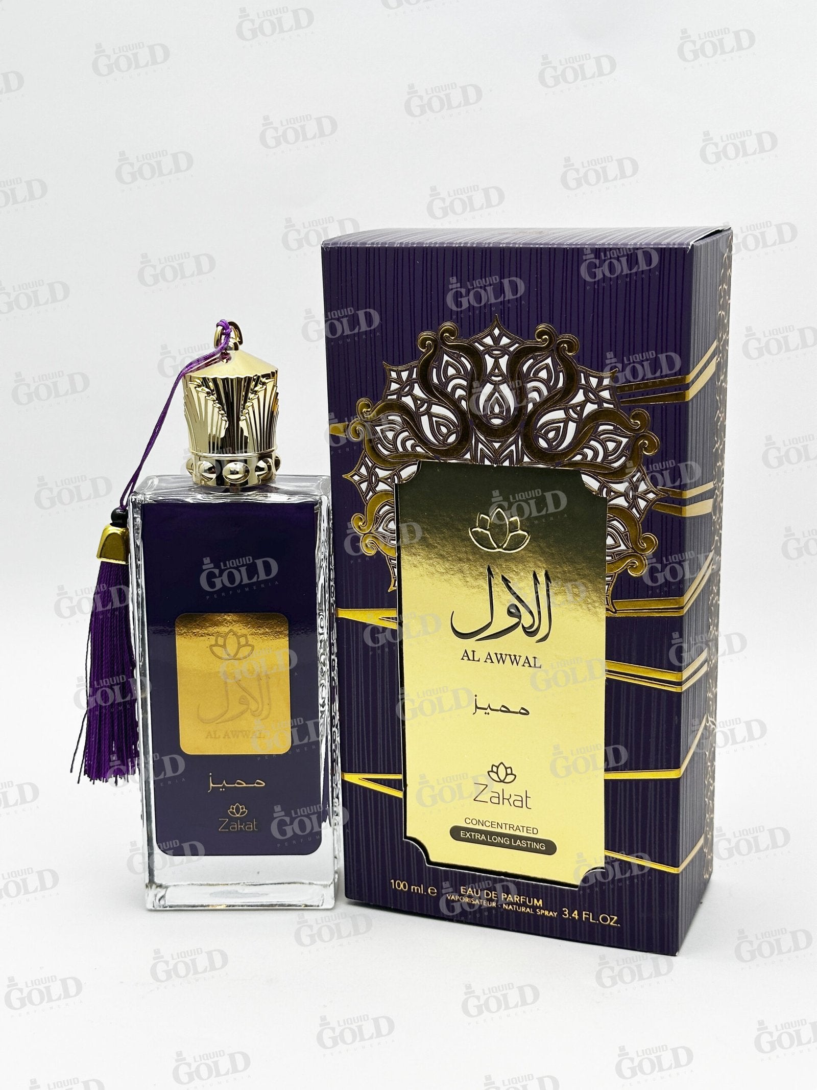 Perfume Zakat Al Awwal Purple Edp 100ml Mujer