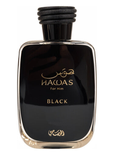 Perfume Arabe Rasasi Hawas Black – 100 ml – EDP – Hombre