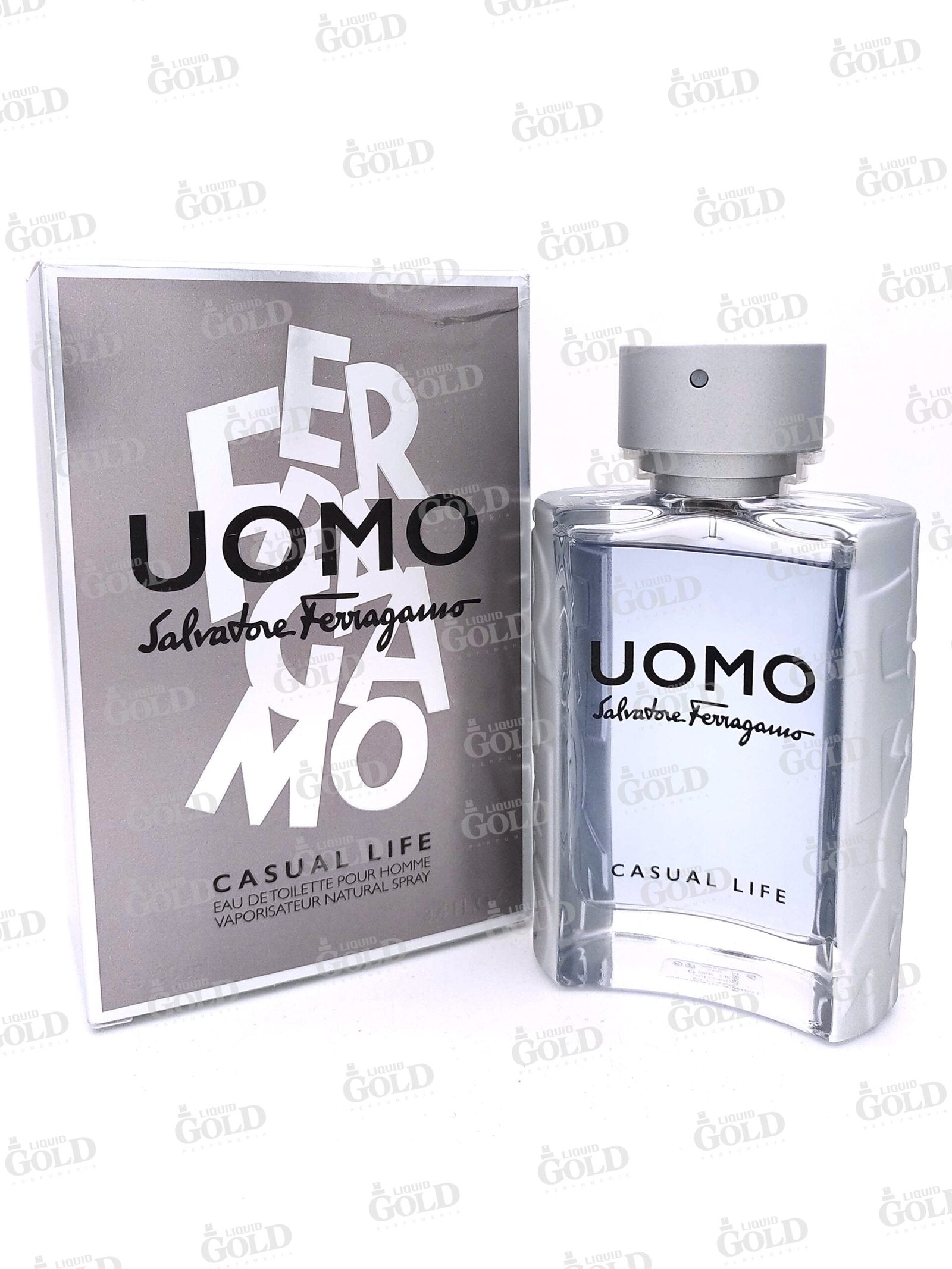 Salvatore Ferragamo Uomo Casual life Edt - 100ml- Hombre